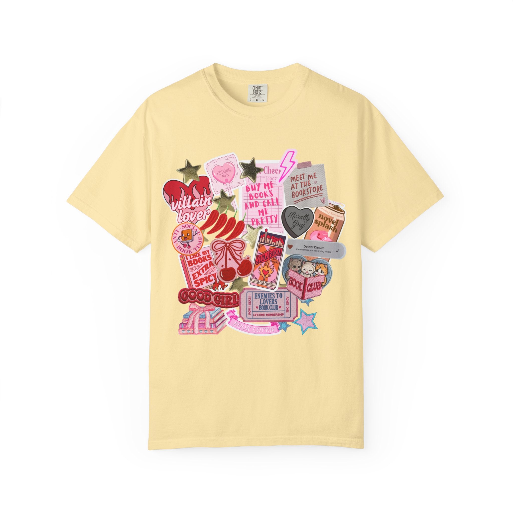 Book Girl Charm T-shirt
