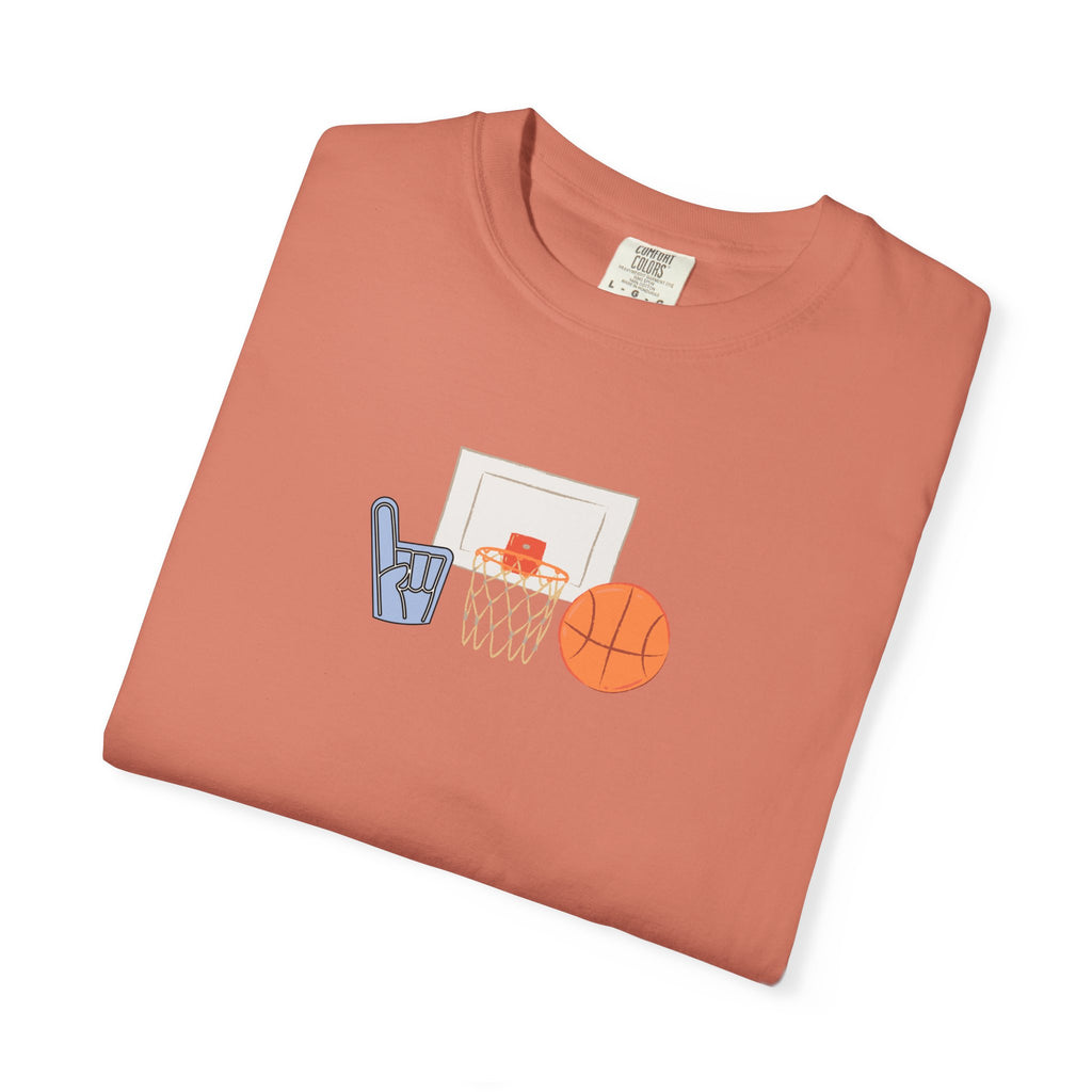 Basketball Fan Unisex Garment-Dyed T-Shirt