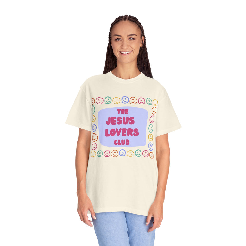 Comfort Color T-Shirt: Jesus Lovers Club Tee