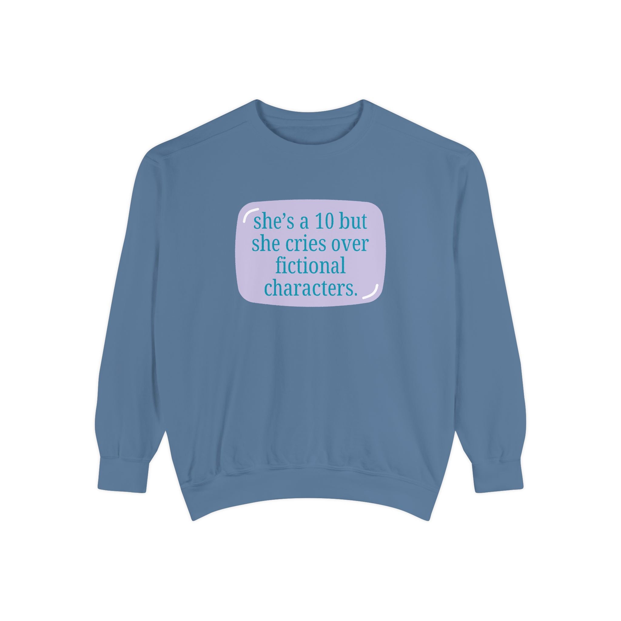 Book Girl Garment-Dyed Sweatshirt