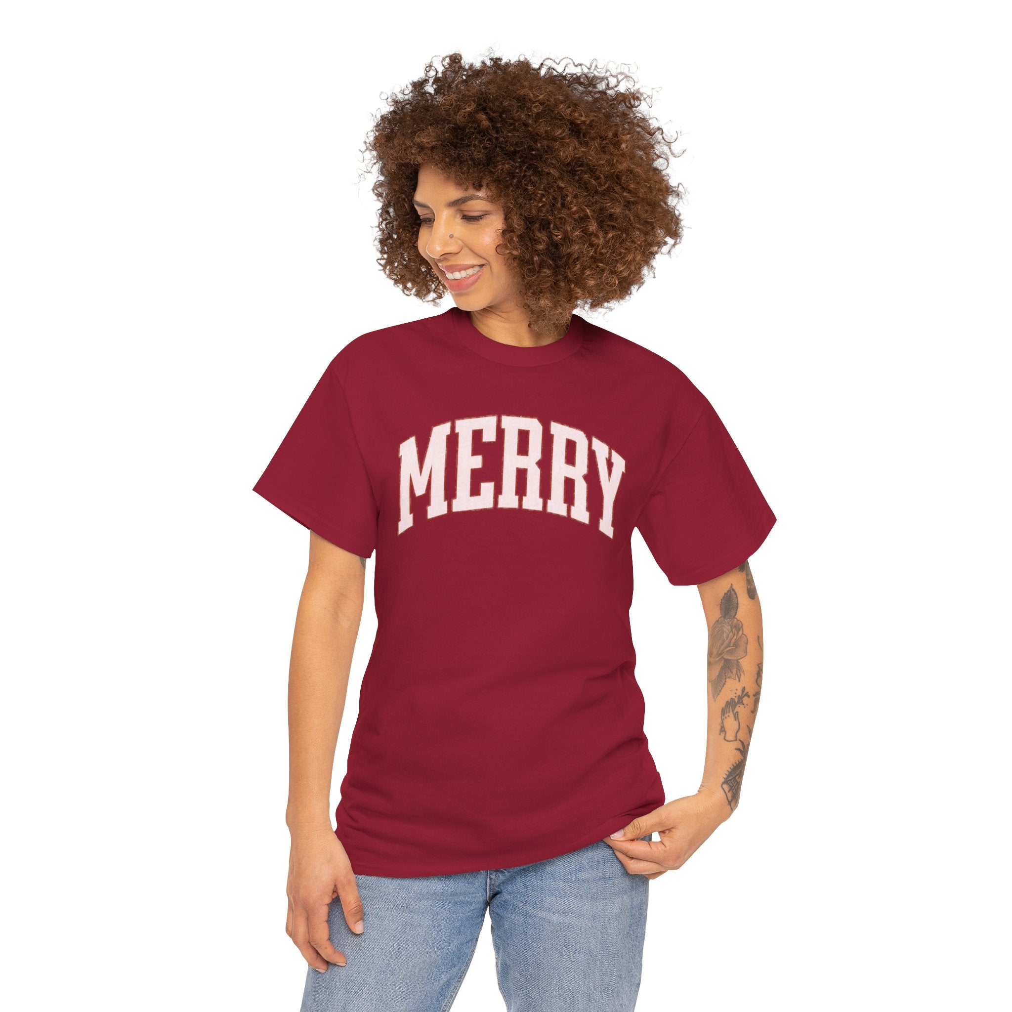 Merry Graphic Tee — Holiday T‑Shirt