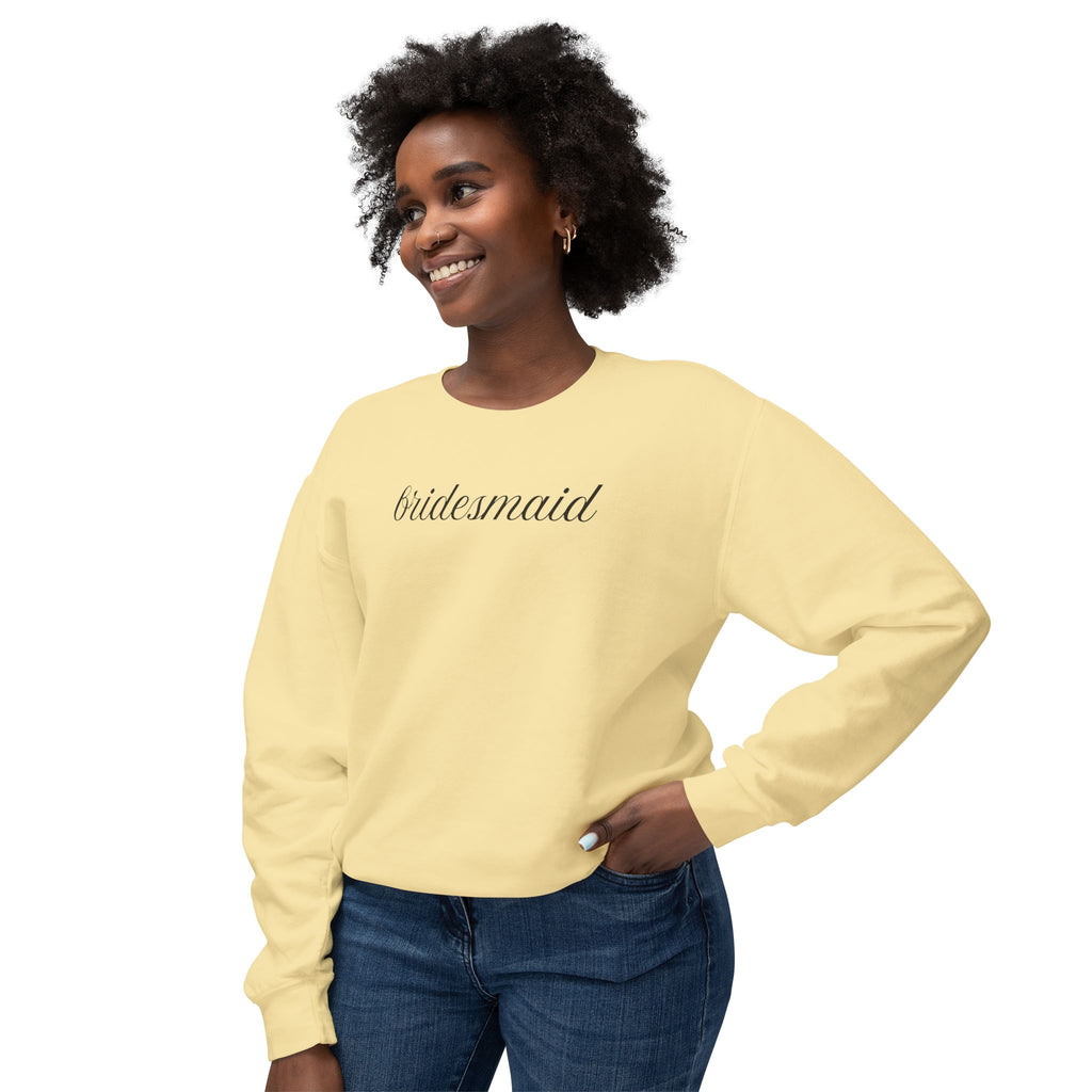 Bridesmaid Crewneck Sweatshirt