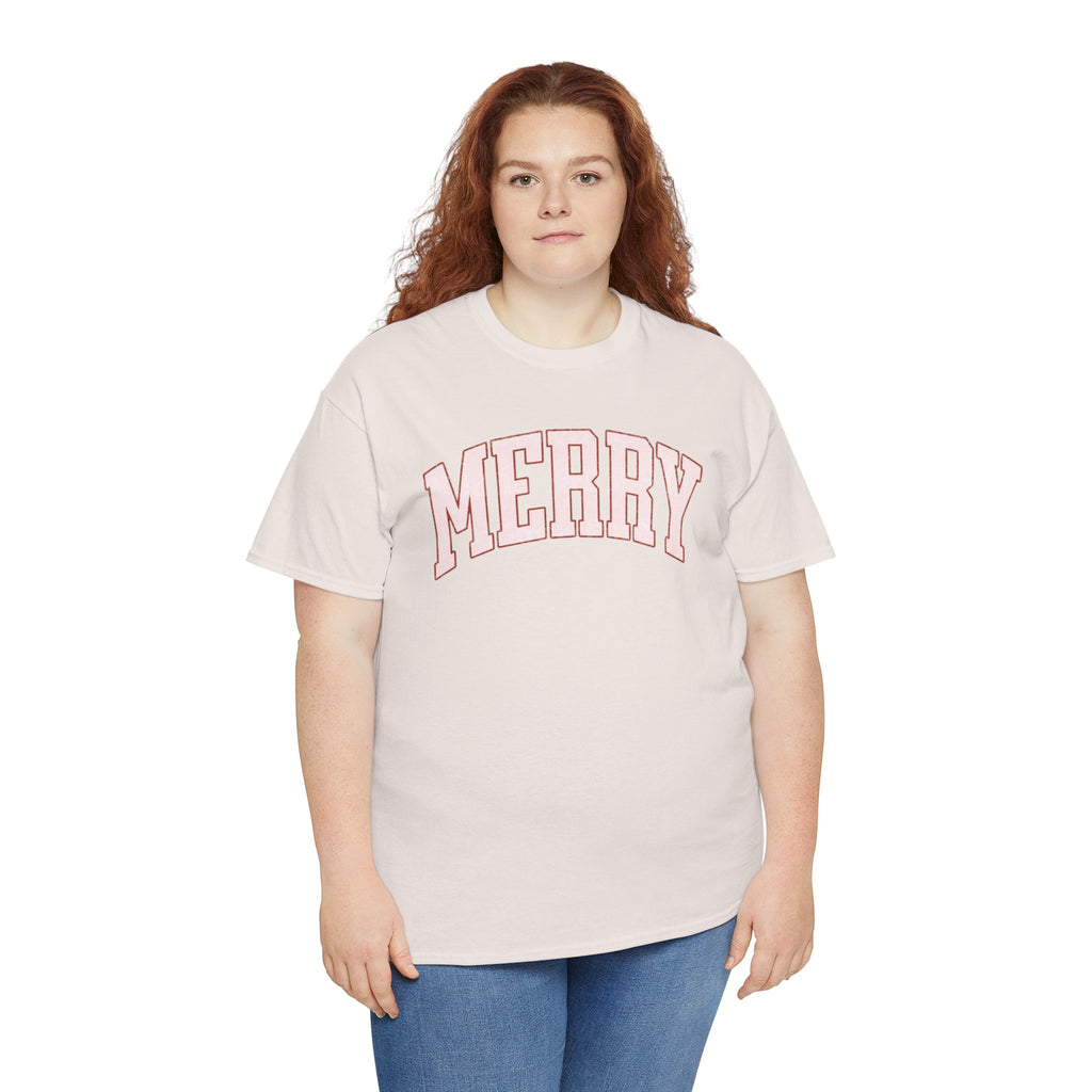 Merry Graphic Tee — Holiday T‑Shirt