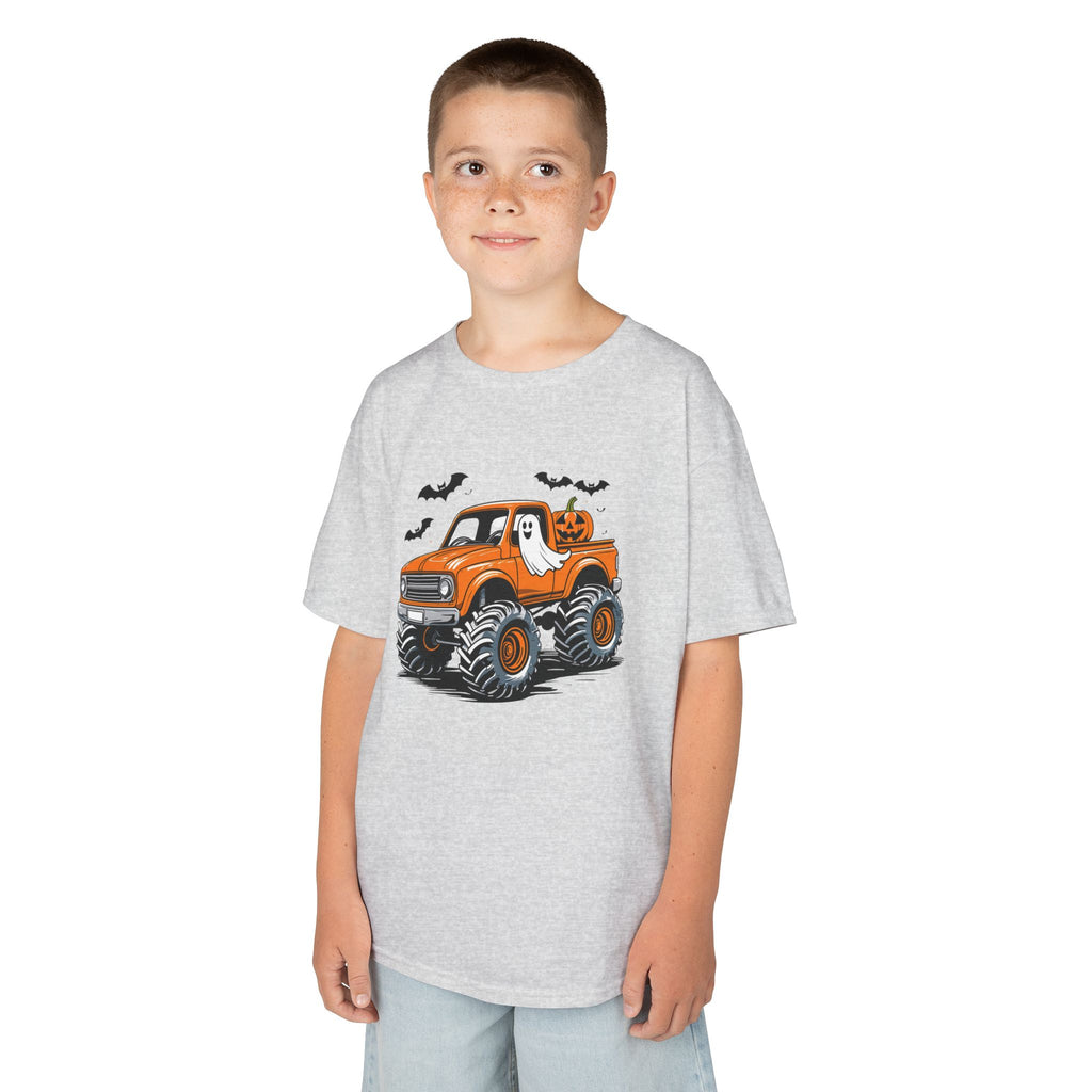 Monster Truck Halloween Boys Tee