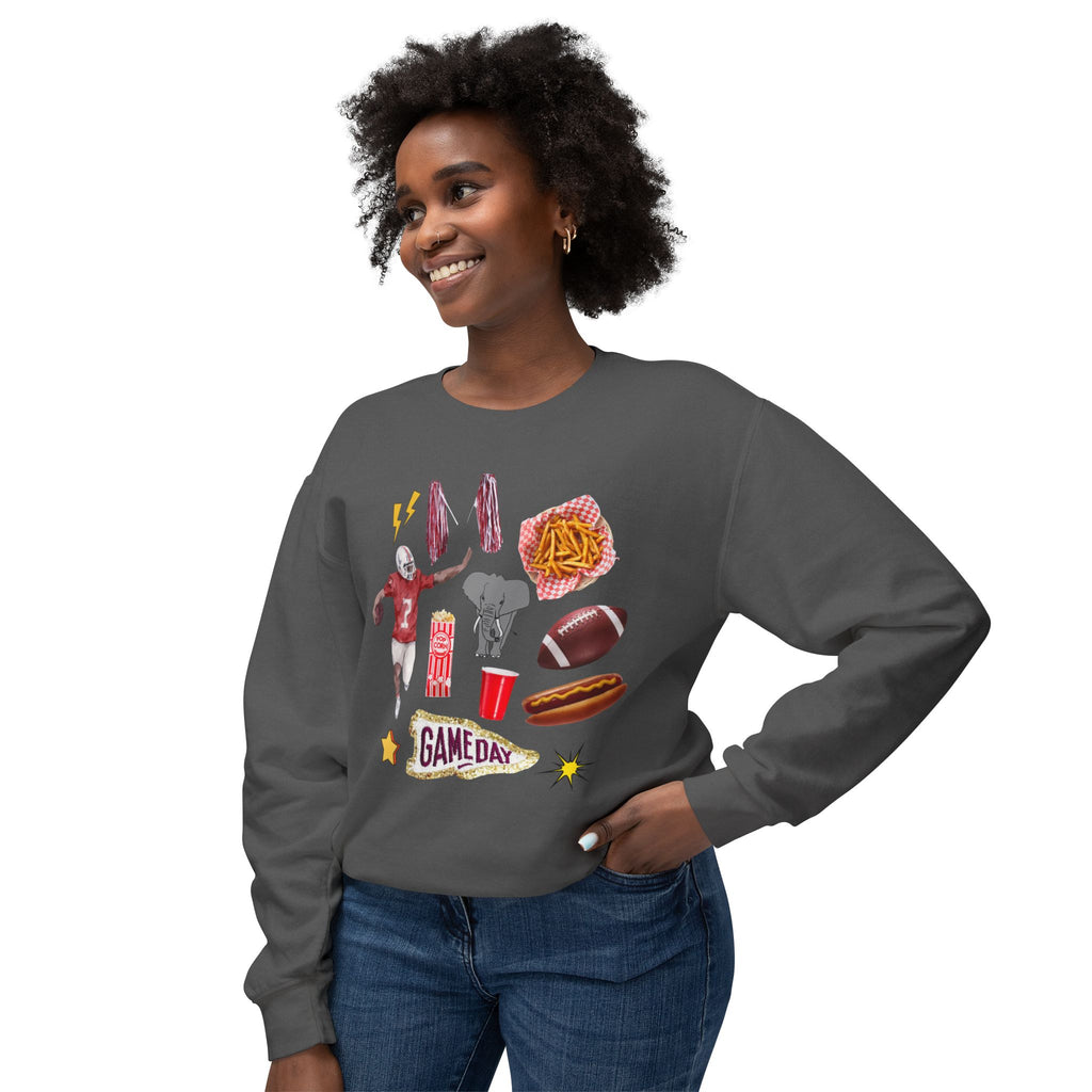 Bama Game Day Lightweight Crewneck Sweatshirt