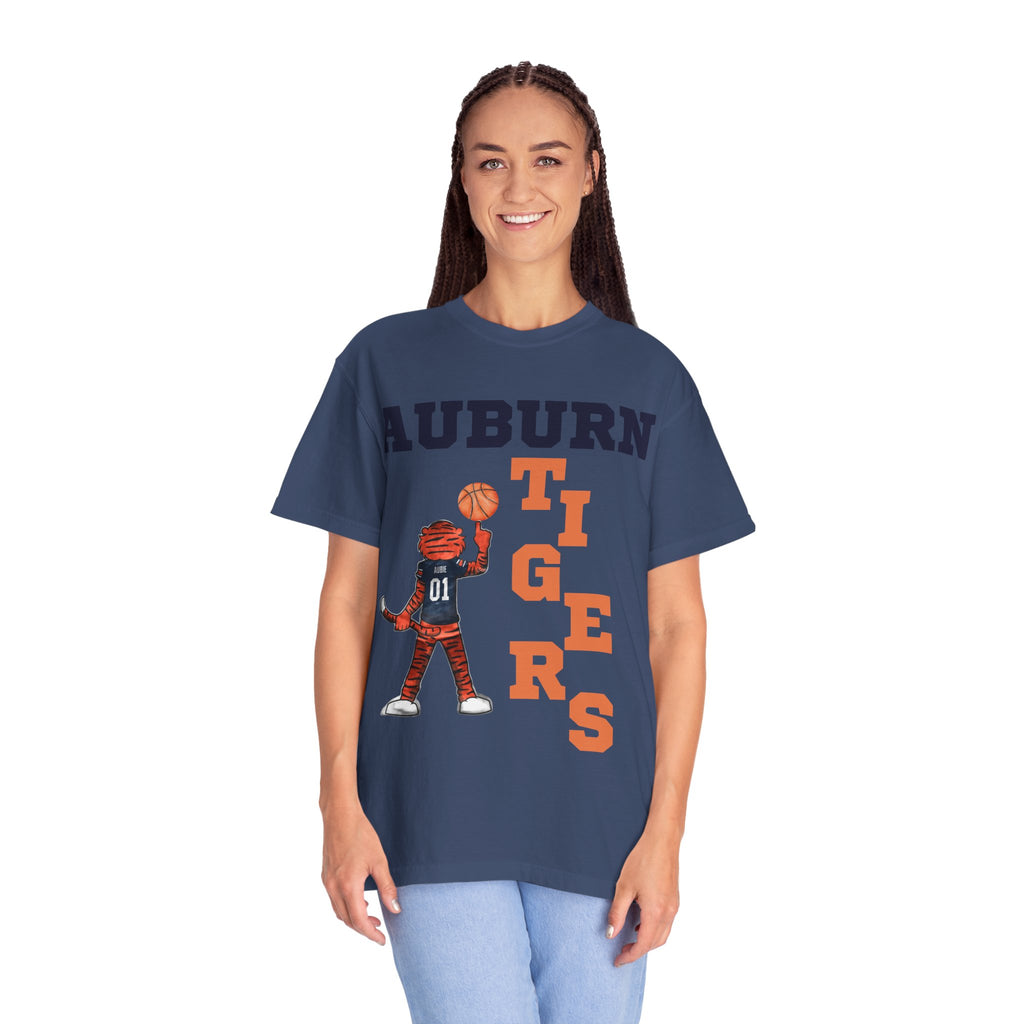 Auburn Tigers Unisex Garment-Dyed T-Shirt - Stylish Fan Apparel