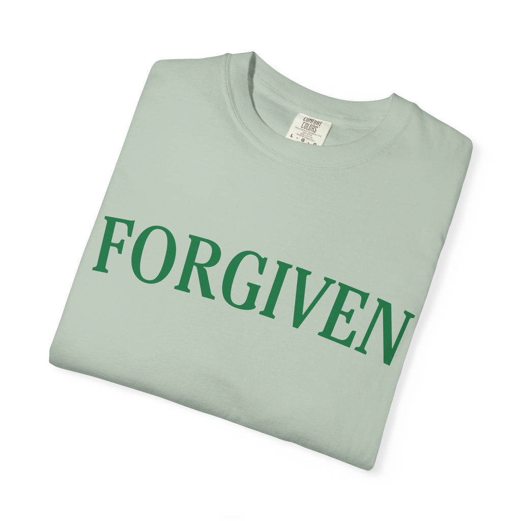 Forgiven Unisex Garment-Dyed T-Shirt - Inspirational Fashion
