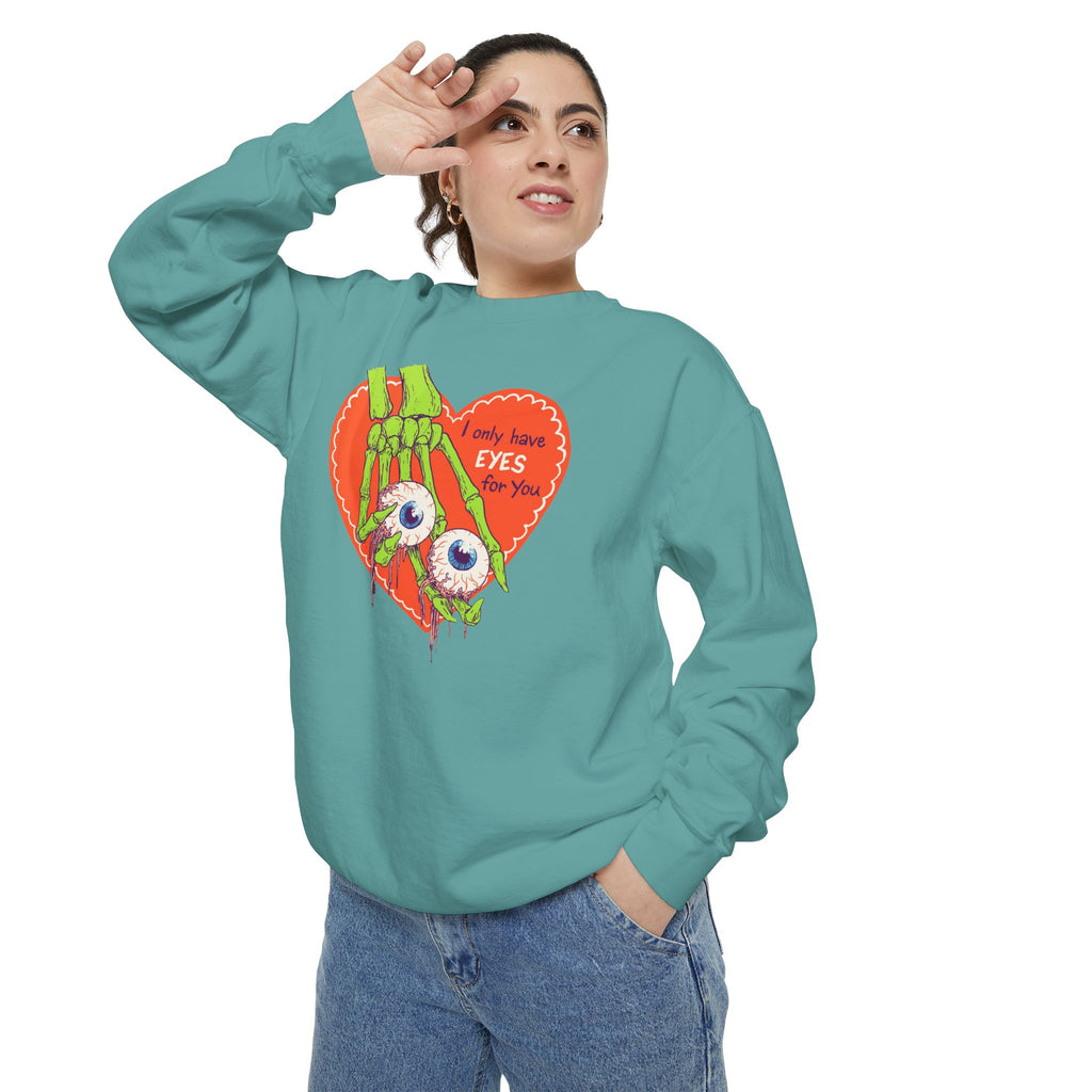 Zombie Hand Heart Sweatshirt