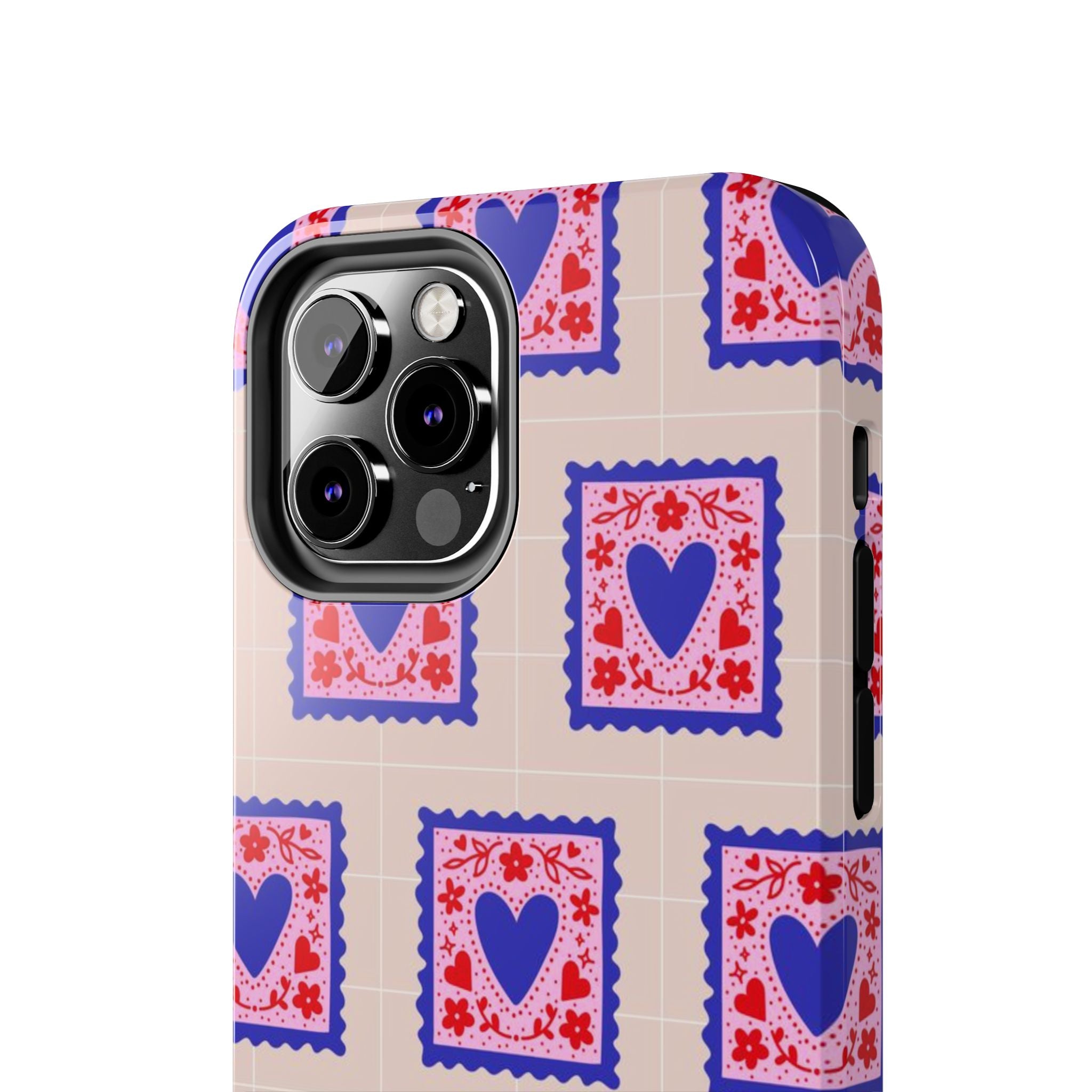 Heart Stamp Tough Phone Case