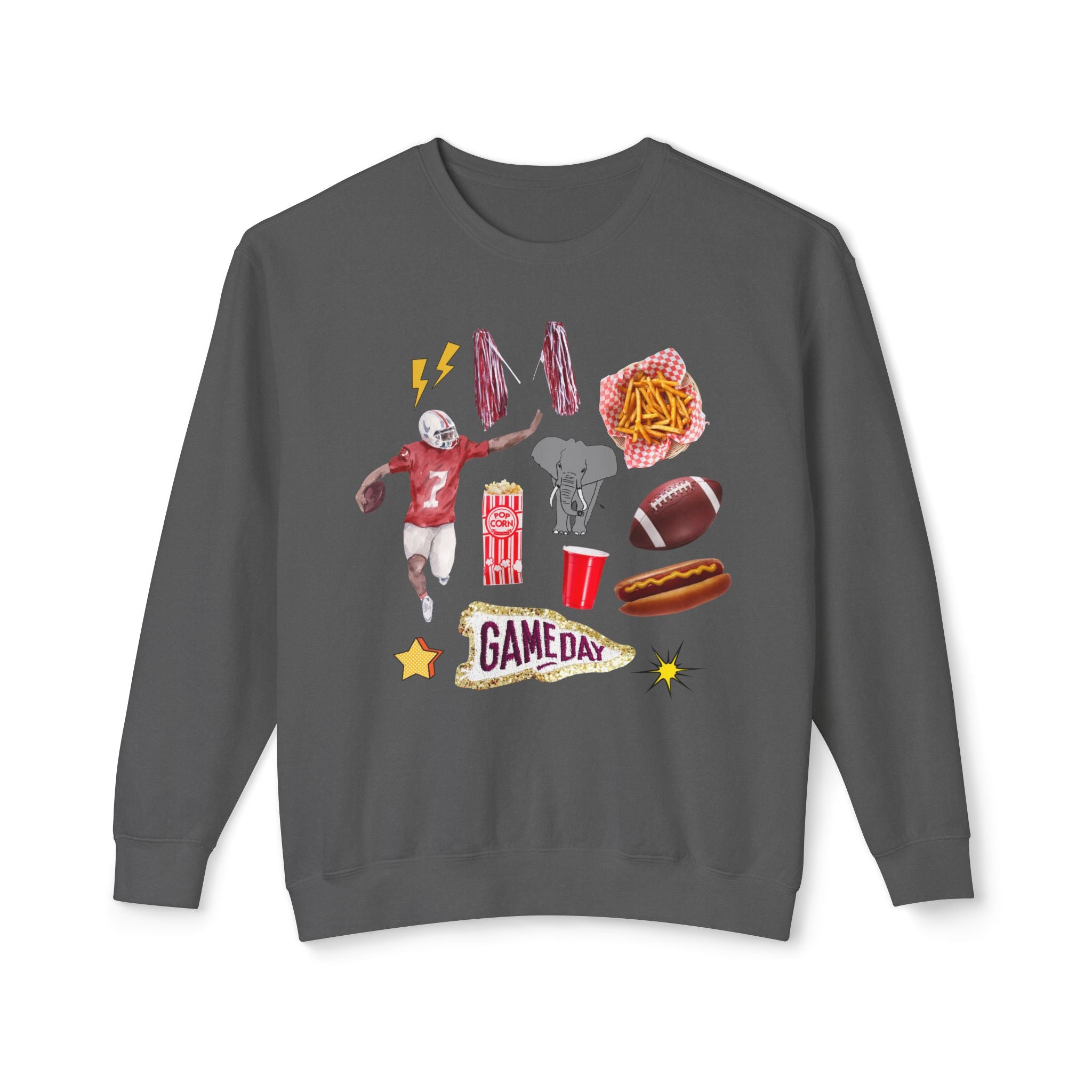 Bama Game Day Lightweight Crewneck Sweatshirt