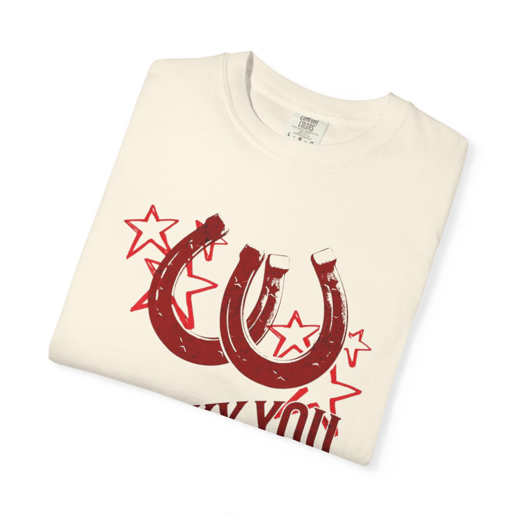 Lucky You Horseshoe Graphic T-Shirt