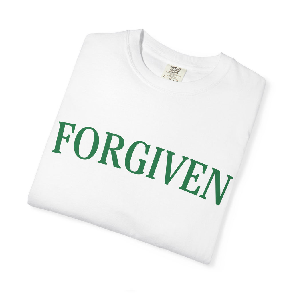 Forgiven Unisex Garment-Dyed T-Shirt - Inspirational Fashion