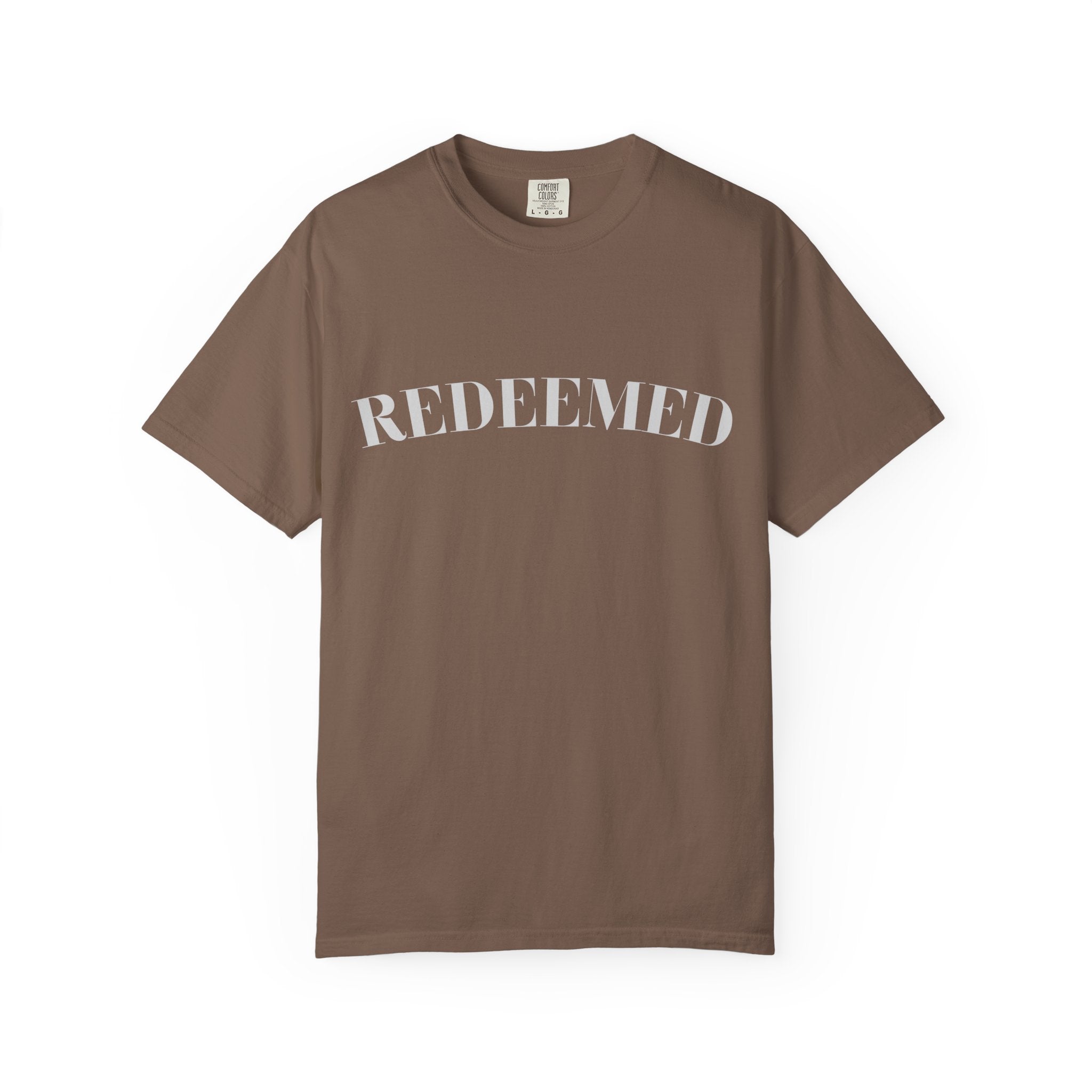 Redeemed Garment-Dyed T-Shirt, Christian Apparel