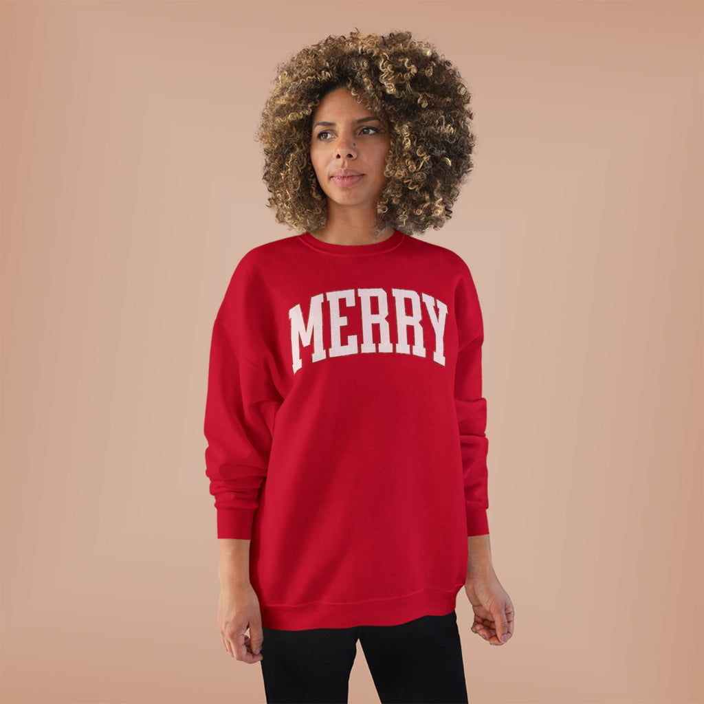 Merry Pink Crewneck Sweatshirt