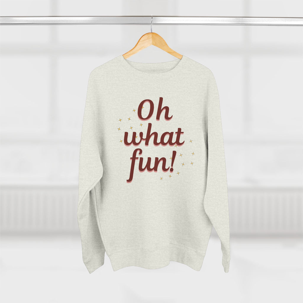 Oh What Fun! Unisex Crewneck Sweatshirt