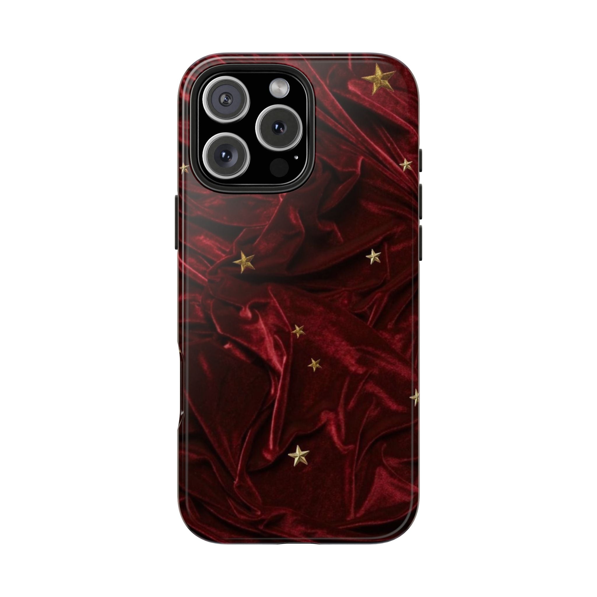 Holiday Velvet Star Tough Phone Case