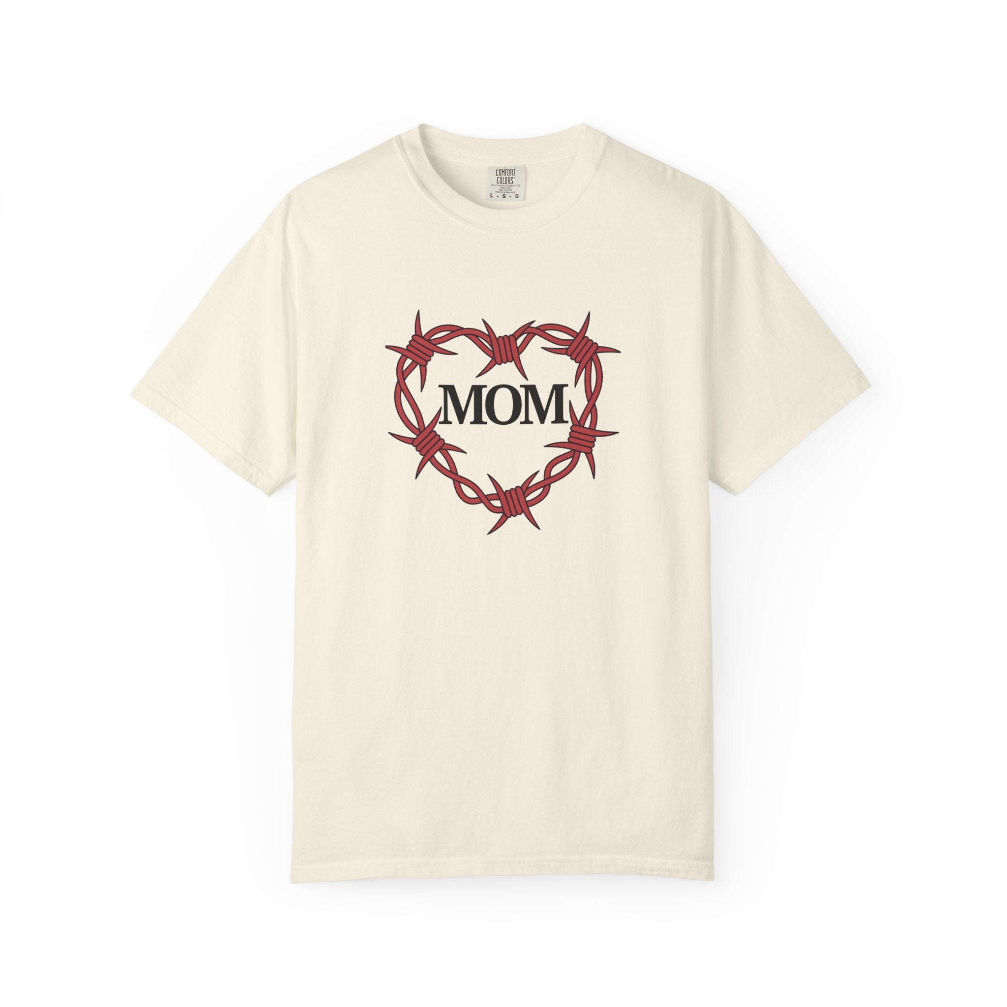 Barbed Wire Heart - Mom T-Shirt