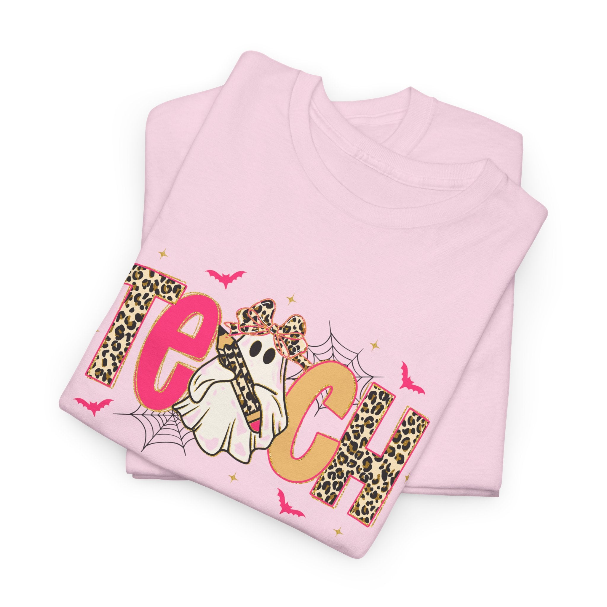 Teacher Halloween Ghost Graphic Tee