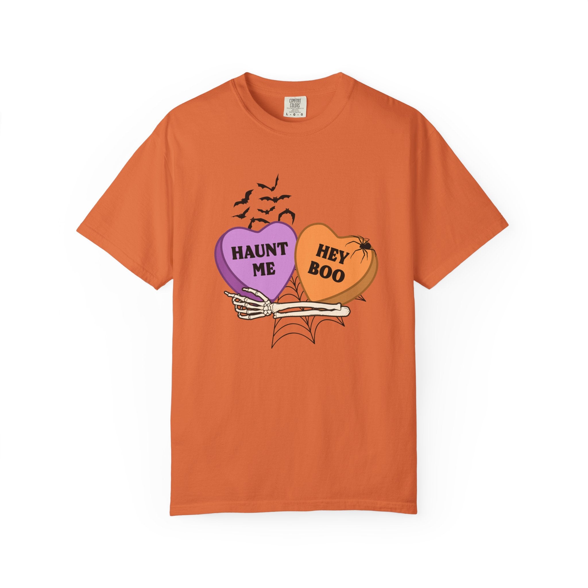 Comfort Color Halloween Candy Heart T-Shirt