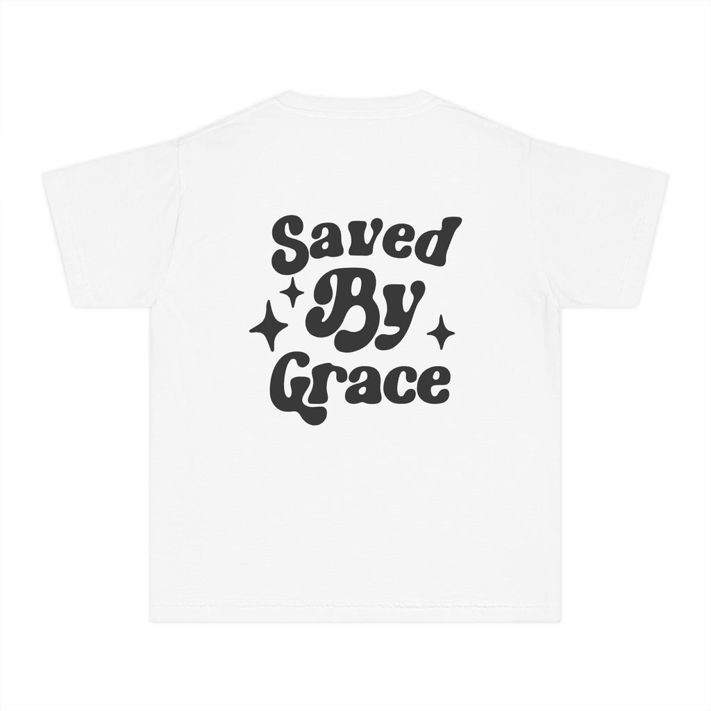Youth Saved By Grace Tee - Midweight T-Shirt for Kids