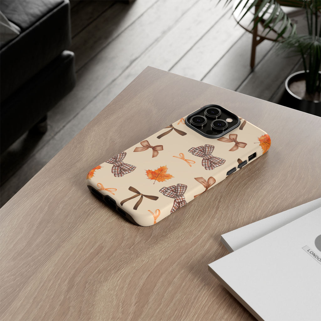 Autumn Bows Tough Phone Case
