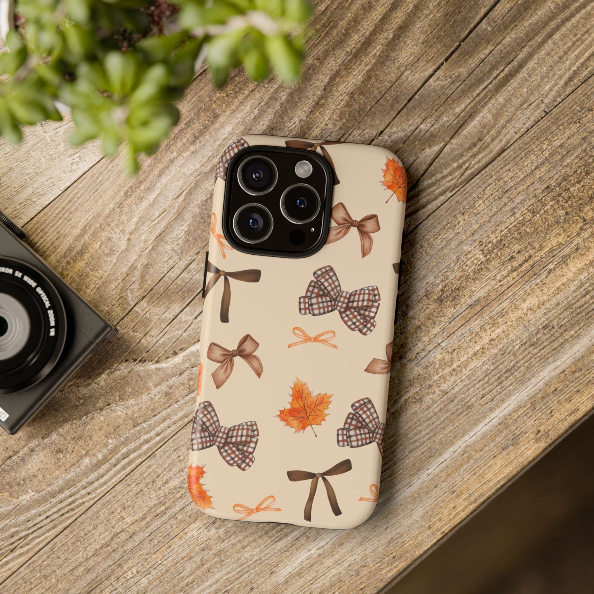 Autumn Bows Tough Phone Case