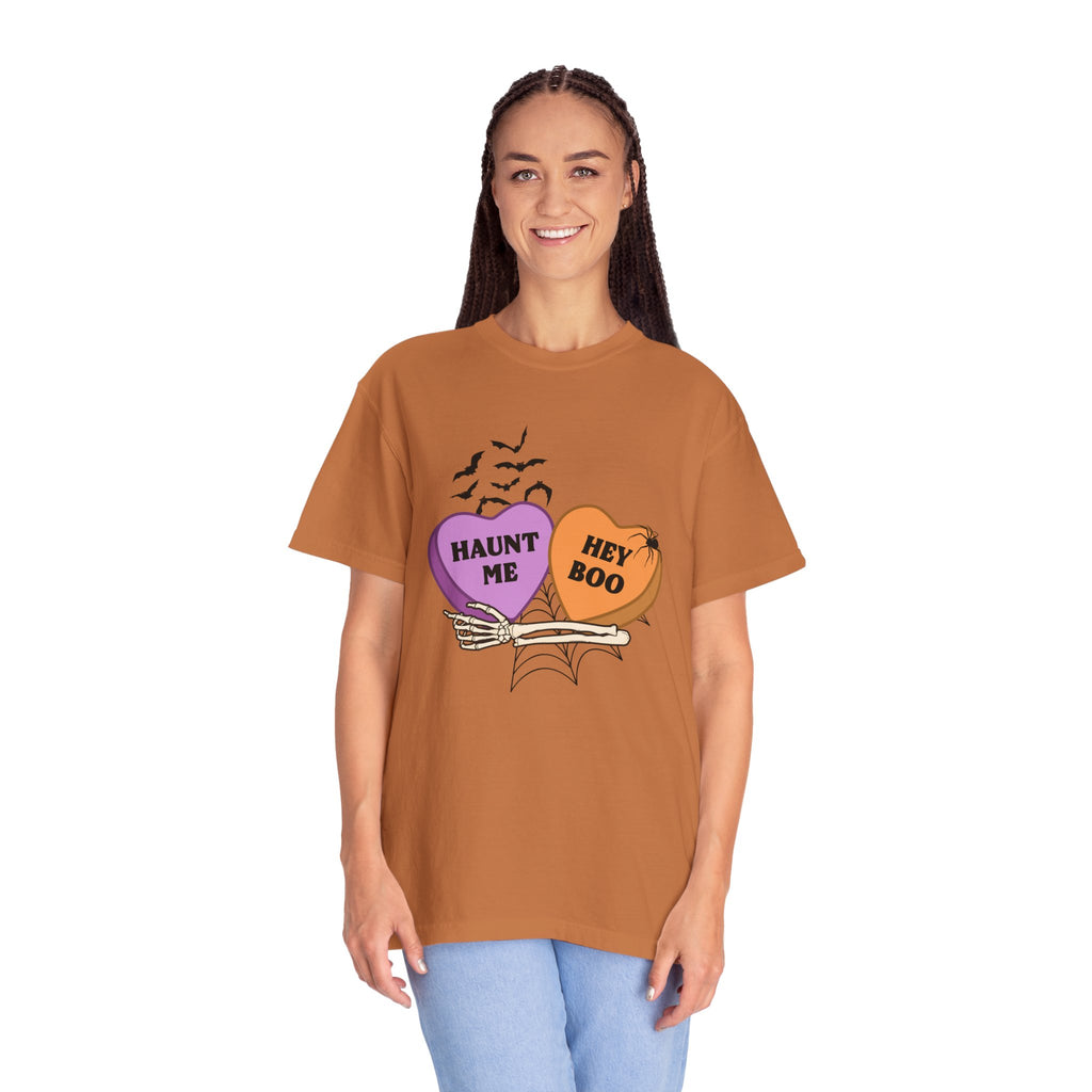 Comfort Color Halloween Candy Heart T-Shirt
