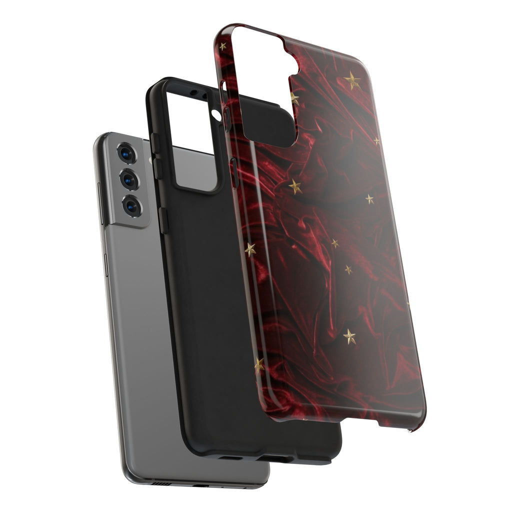 Holiday Velvet Star Tough Phone Case