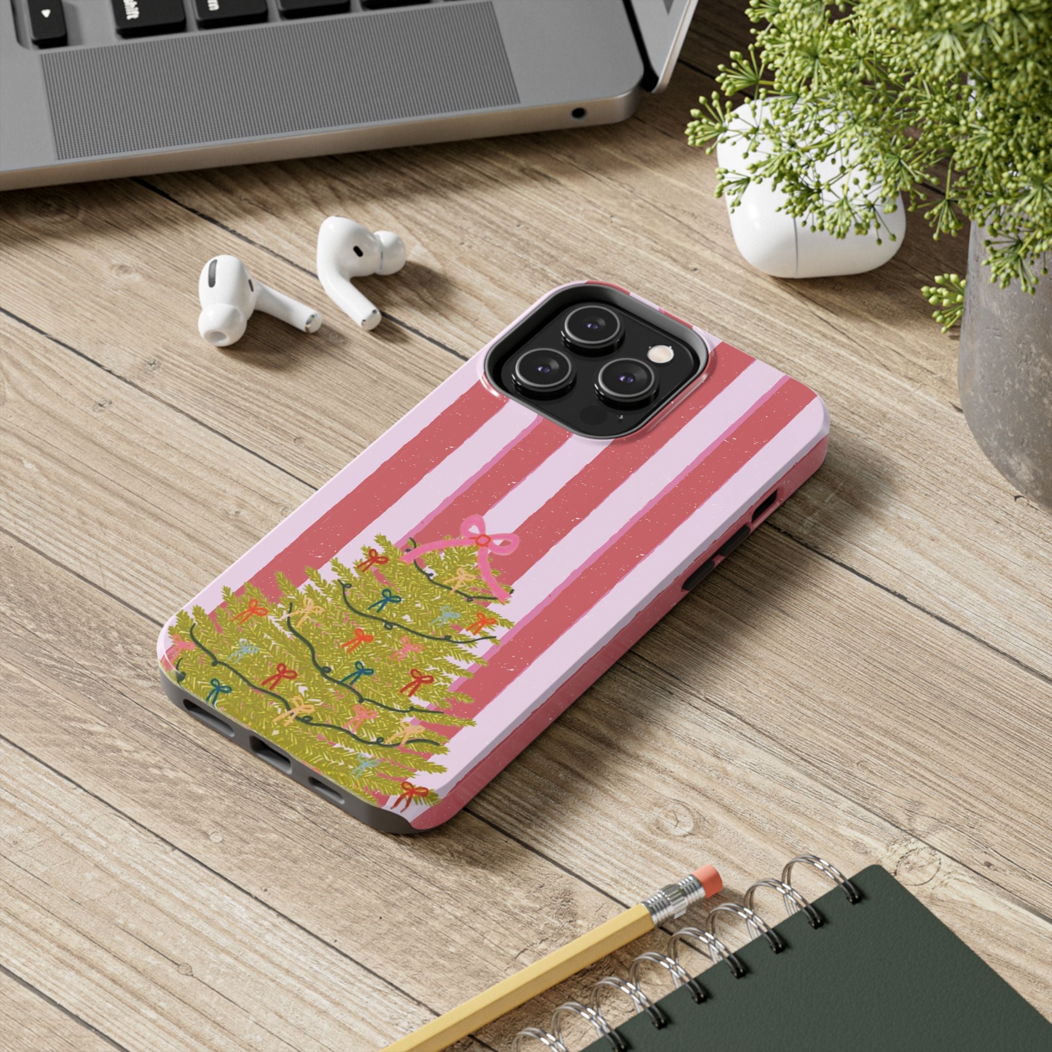 Holiday Tree Tough Phone Case