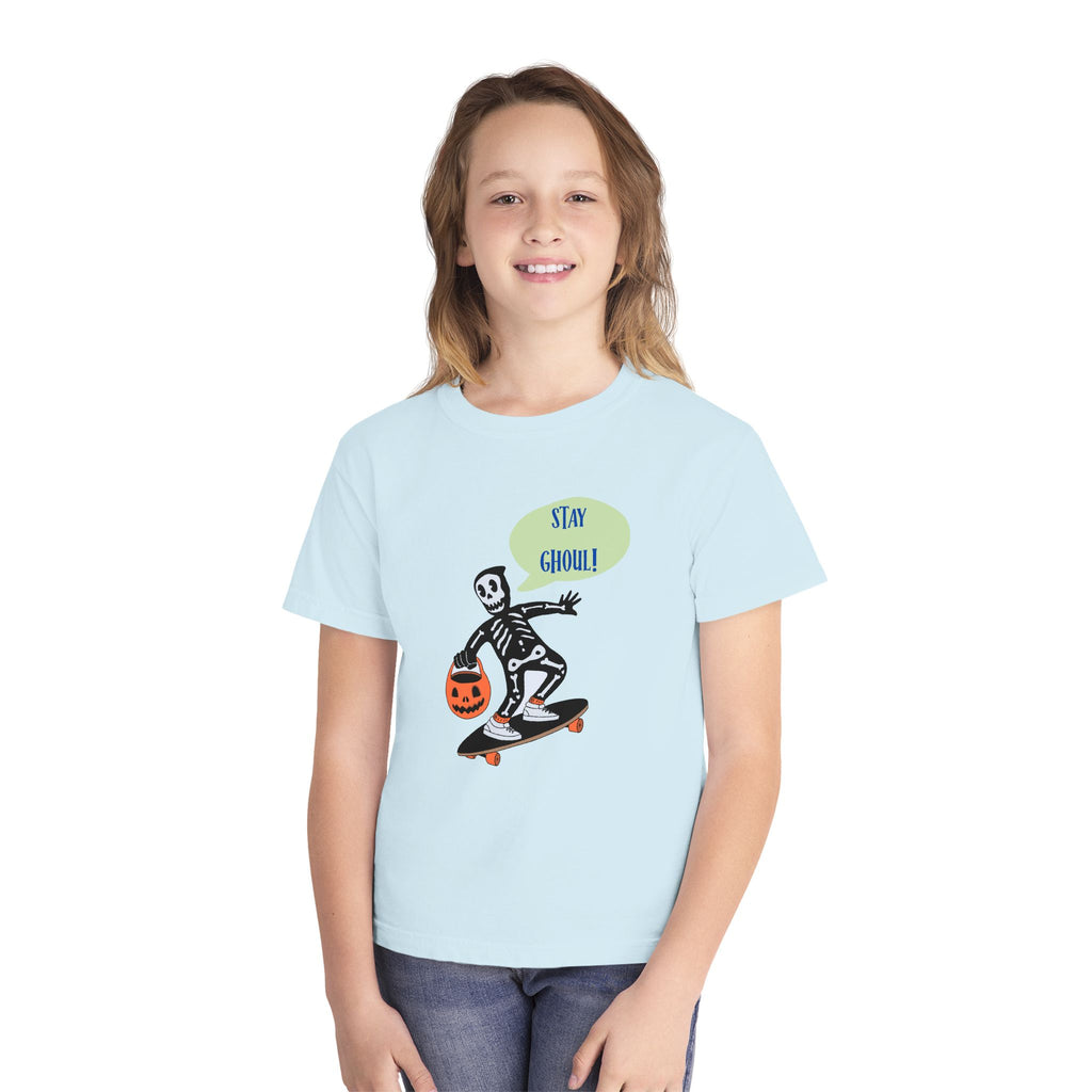 Youth Halloween Skateboard Tee | Stay Ghoul