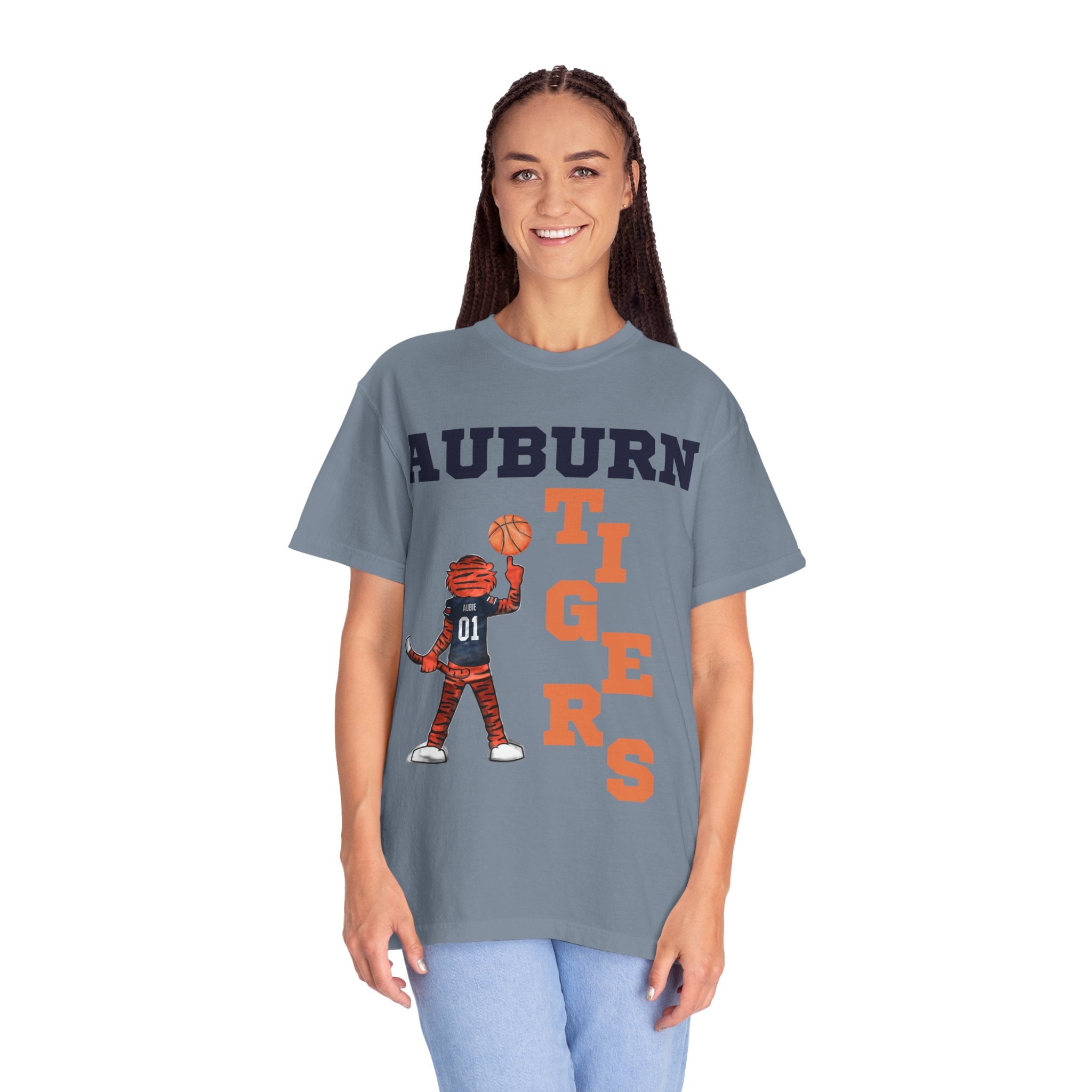 Auburn Tigers Unisex Garment-Dyed T-Shirt - Stylish Fan Apparel