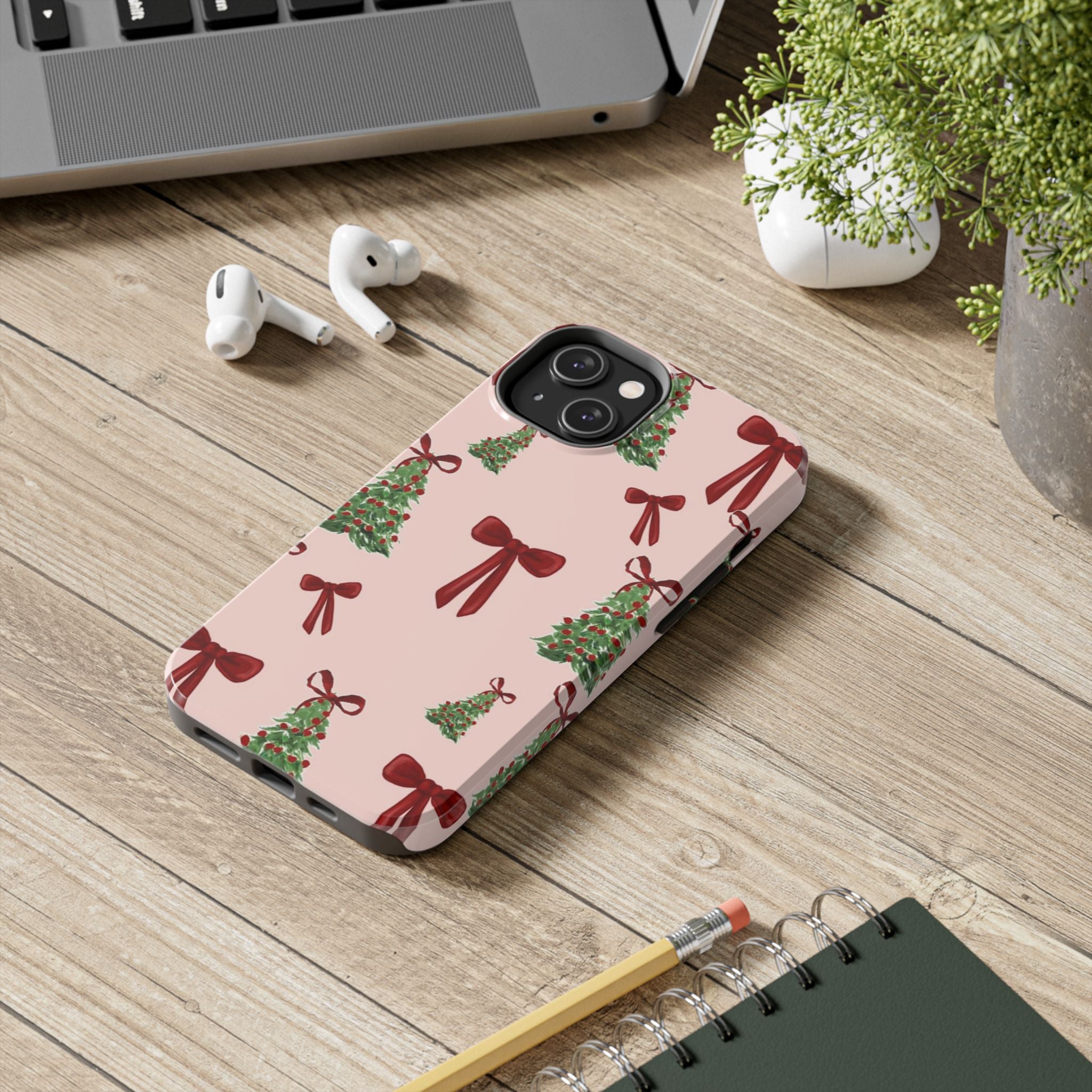 Festive Christmas Tree Phone Case