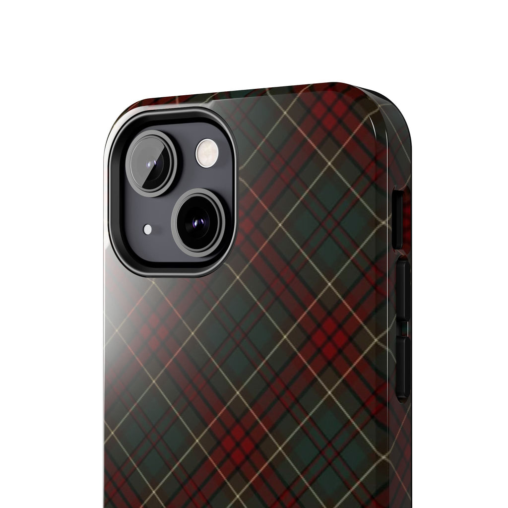 Christmas Plaid Pattern Tough Phone Case