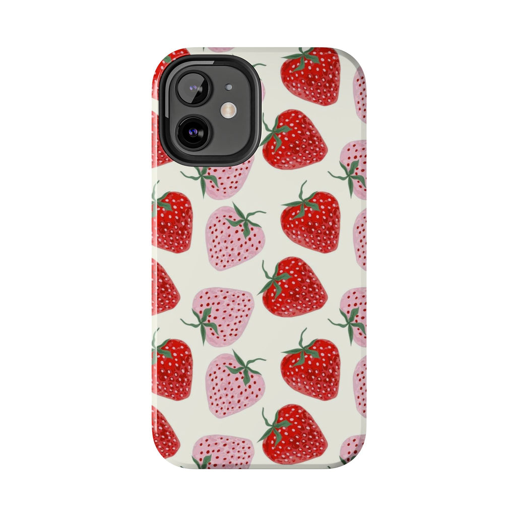 Strawberry Tough Phone Cases