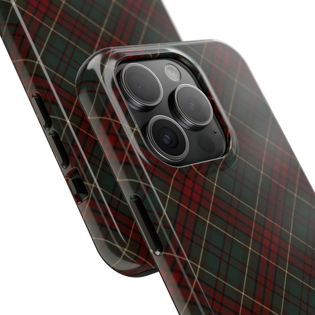 Christmas Plaid Pattern Tough Phone Case