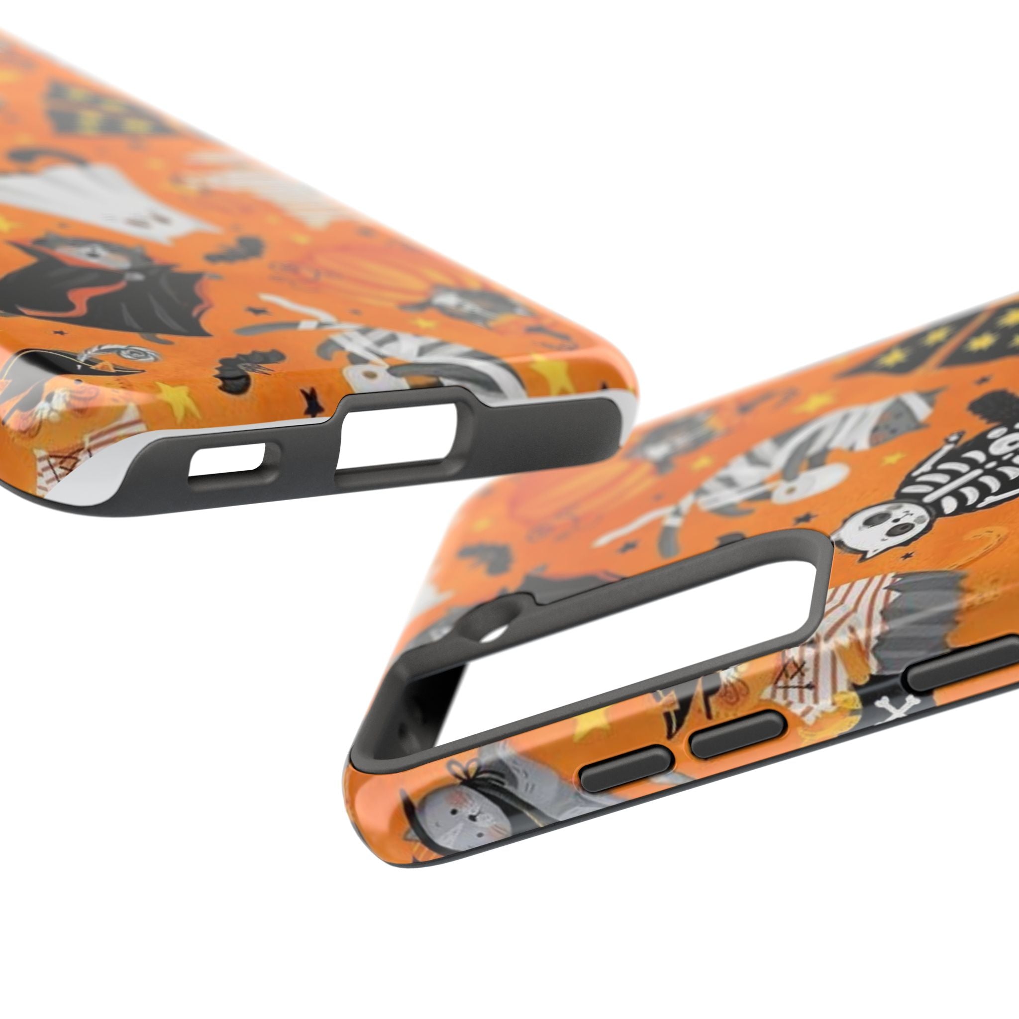 Spooky-Cat Halloween Tough Phone Case