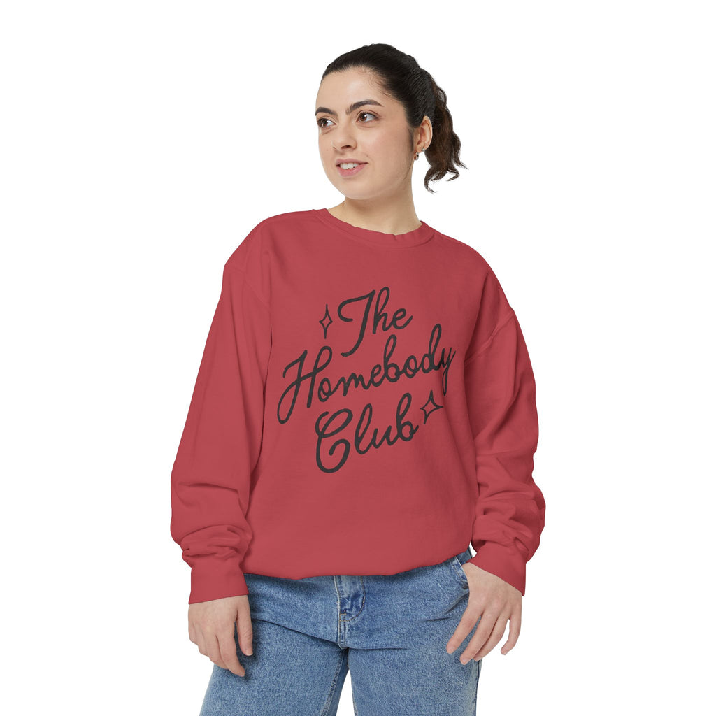 Homebody Club Garment-Dyed Sweatshirt