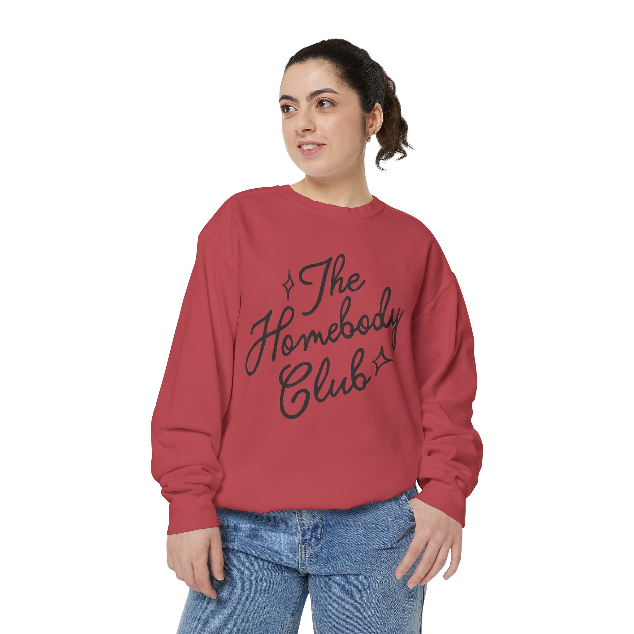 Homebody Club Garment-Dyed Sweatshirt