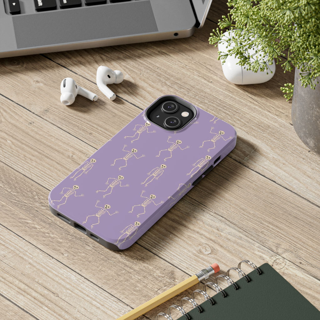 Skeleton Dance Tough Phone Case