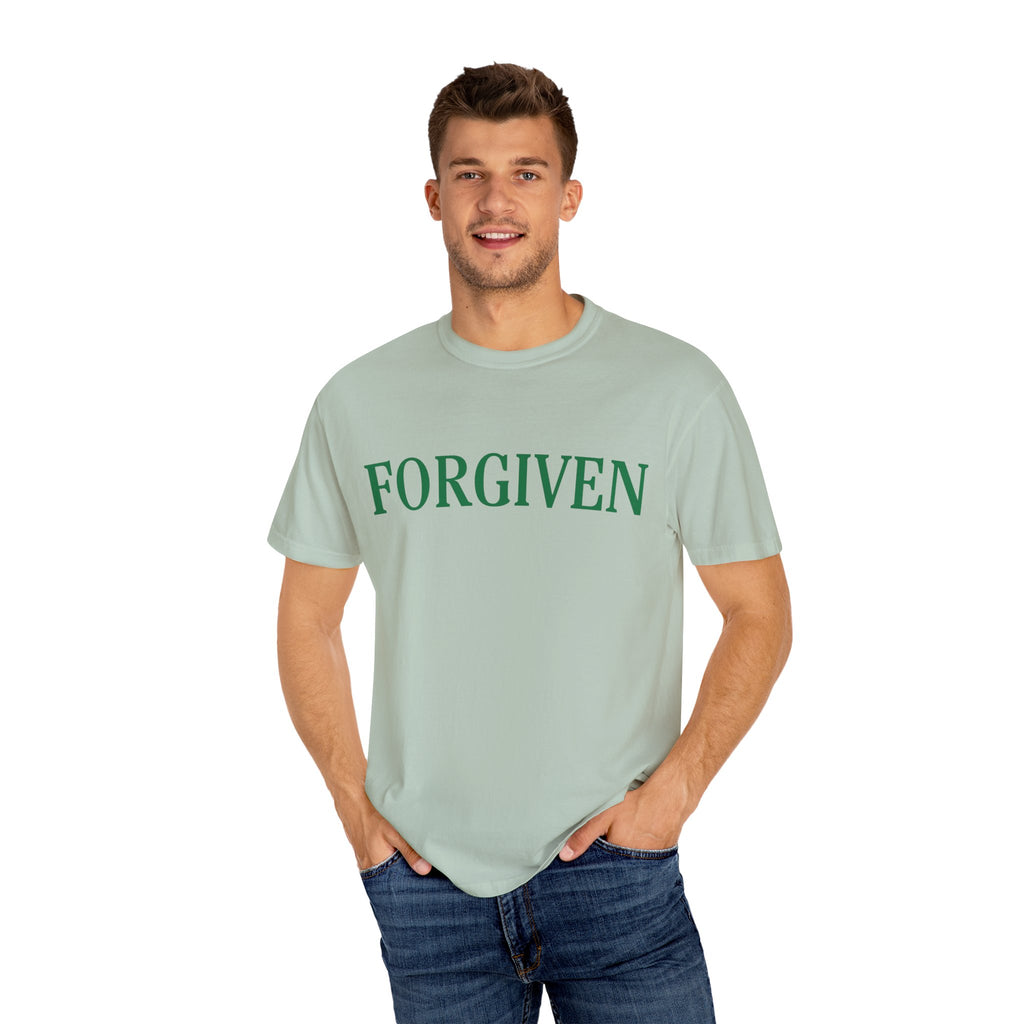 Forgiven Unisex Garment-Dyed T-Shirt - Inspirational Fashion