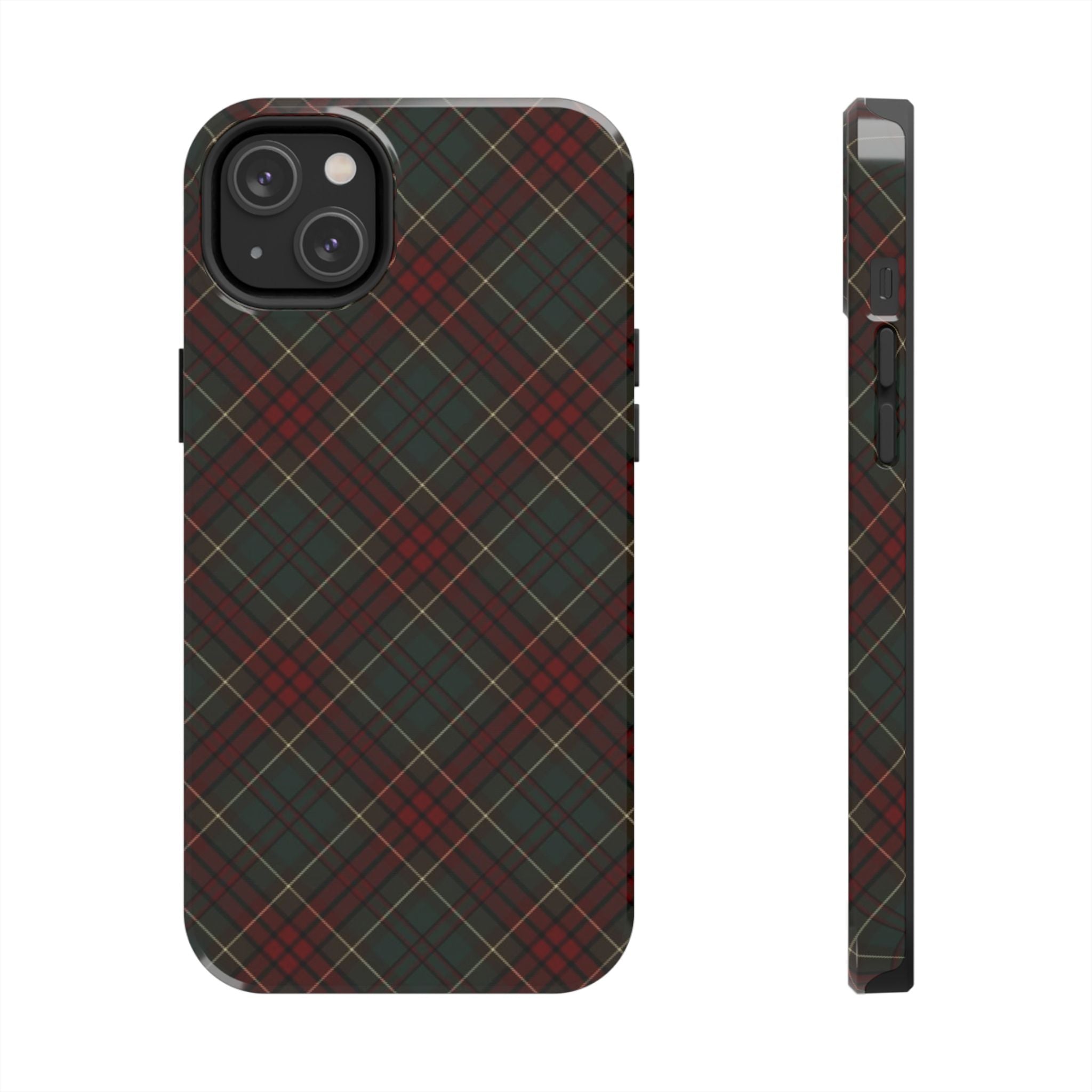 Christmas Plaid Pattern Tough Phone Case