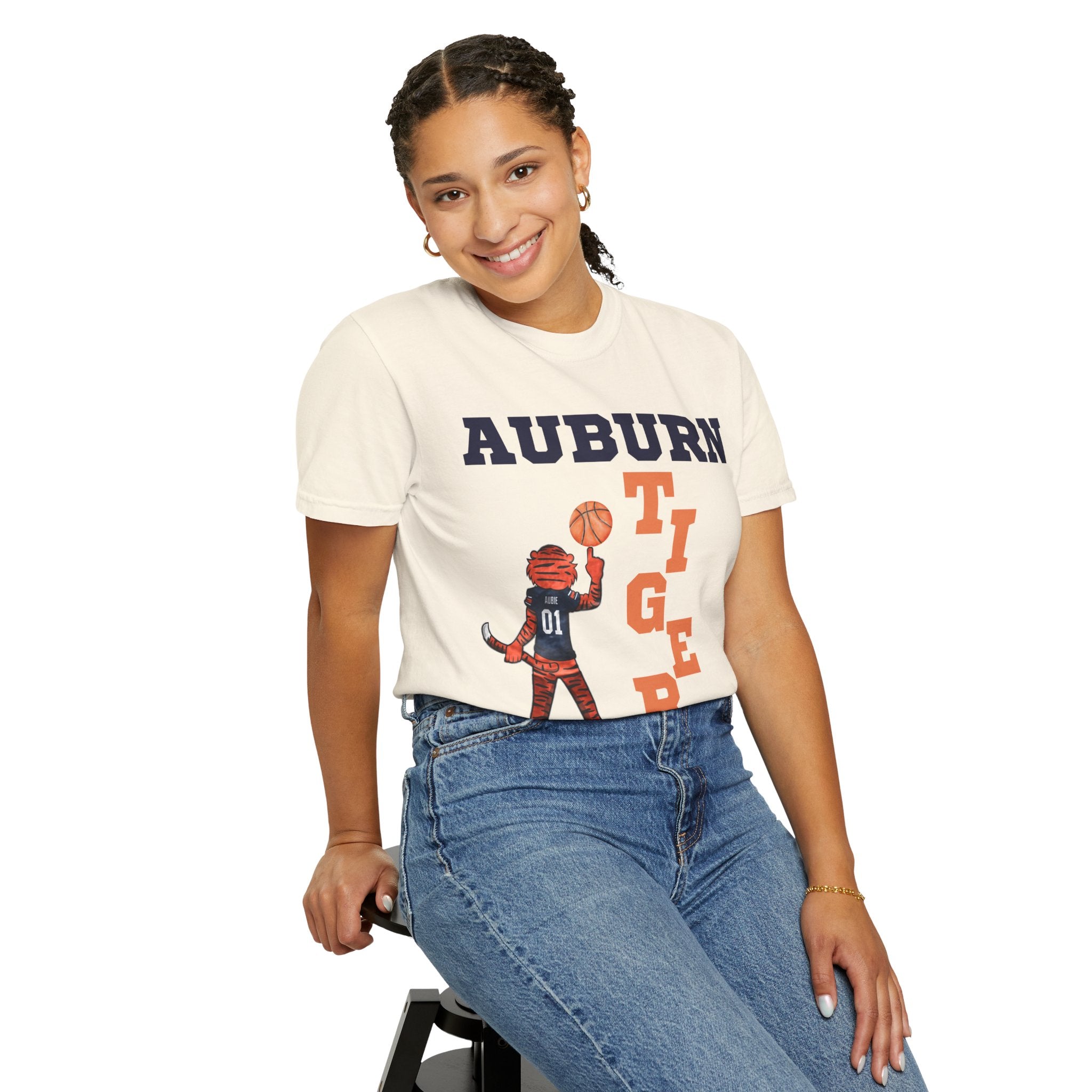 Auburn Tigers Unisex Garment-Dyed T-Shirt - Stylish Fan Apparel