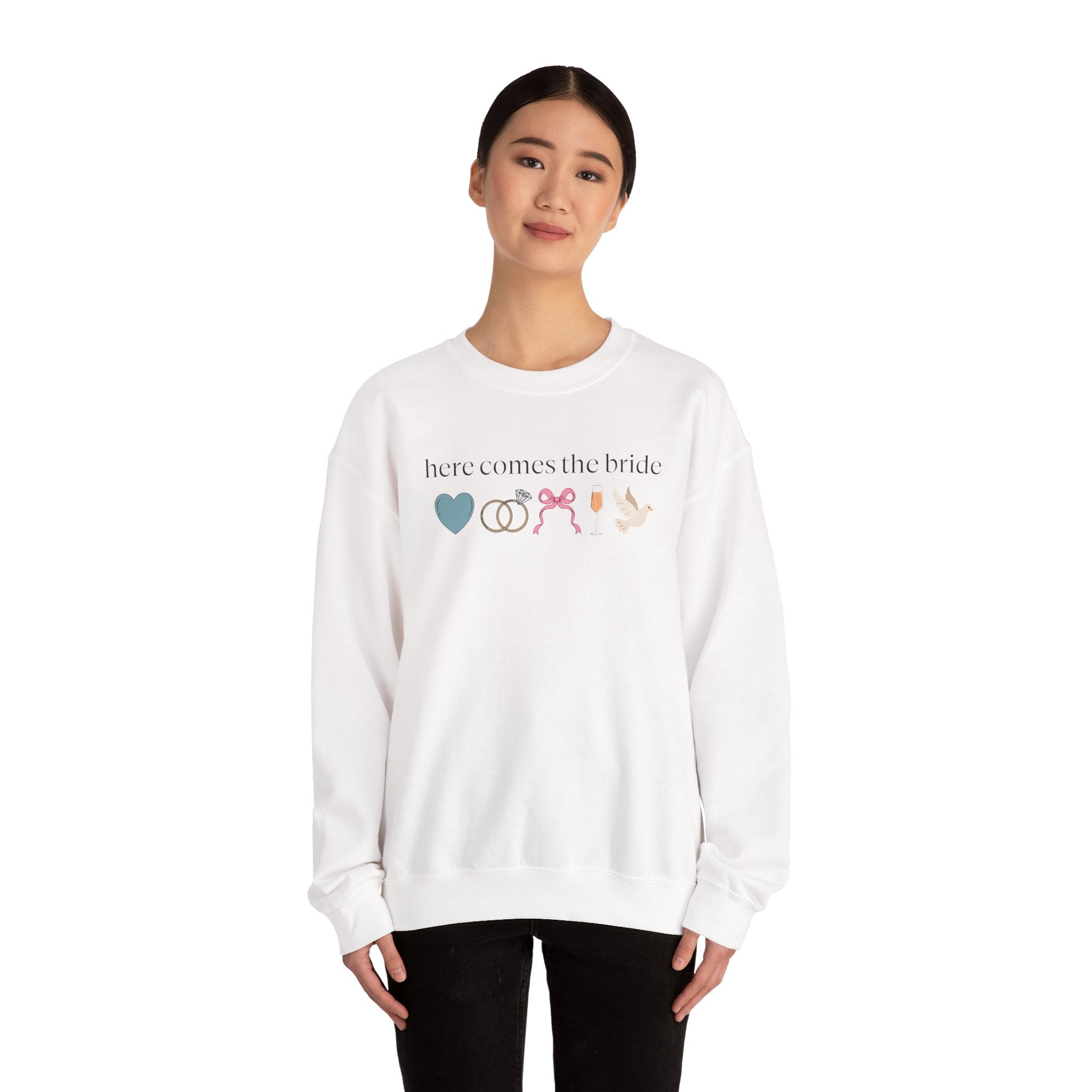 Here Comes the Bride Crewneck Sweatshirt