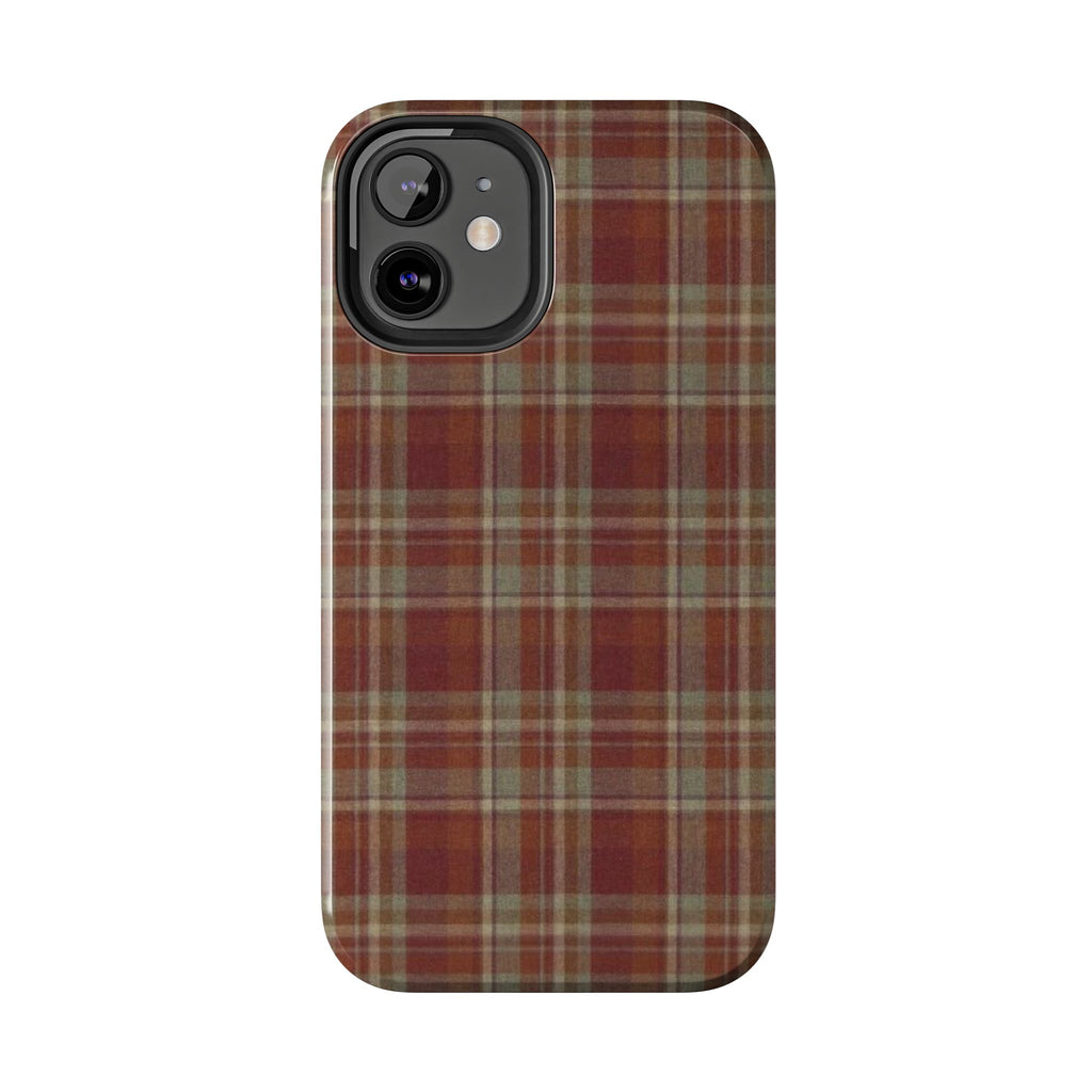 Autumn Plaid Tough Phone Case