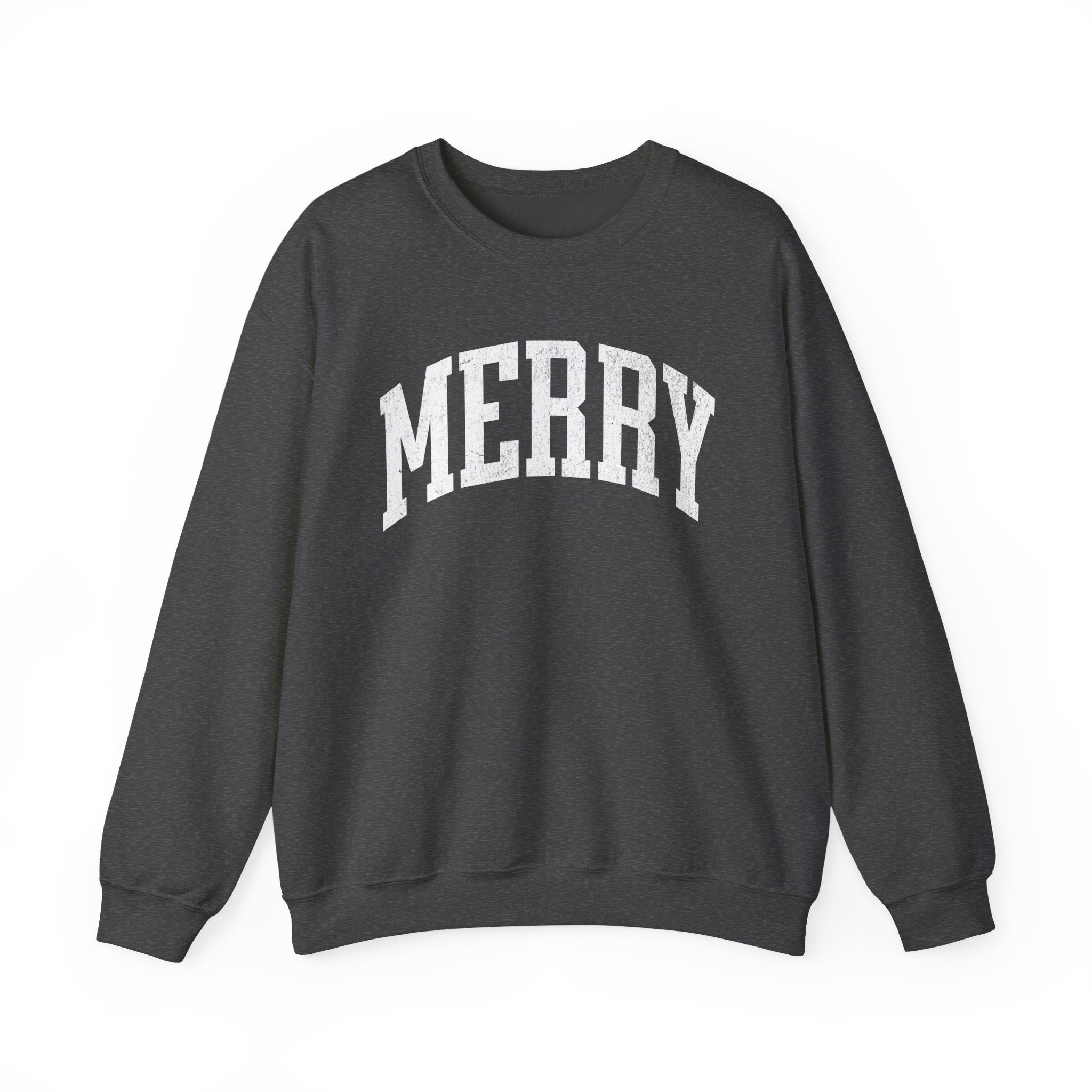 Merry Crewneck Sweatshirt for Holiday