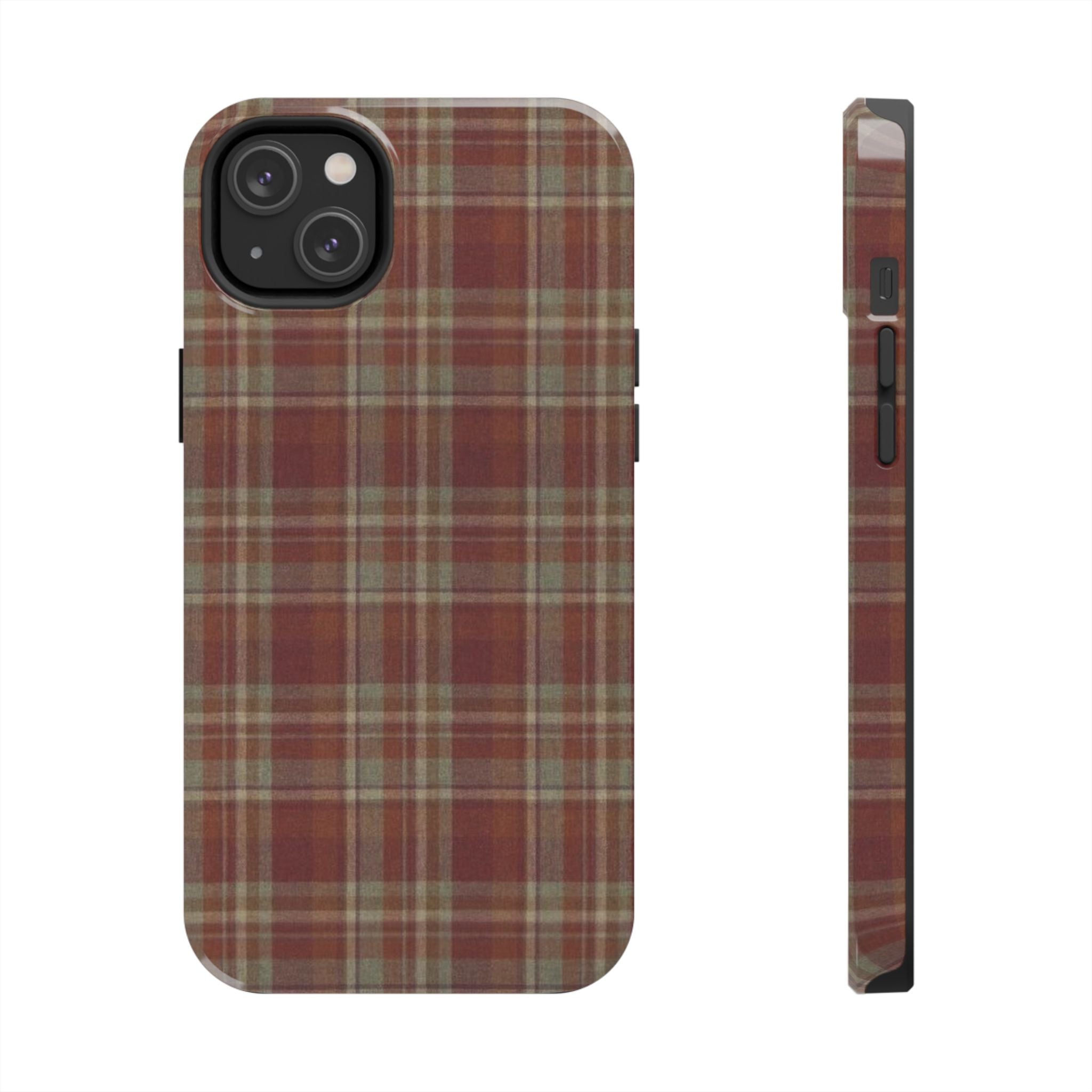 Autumn Plaid Tough Phone Case