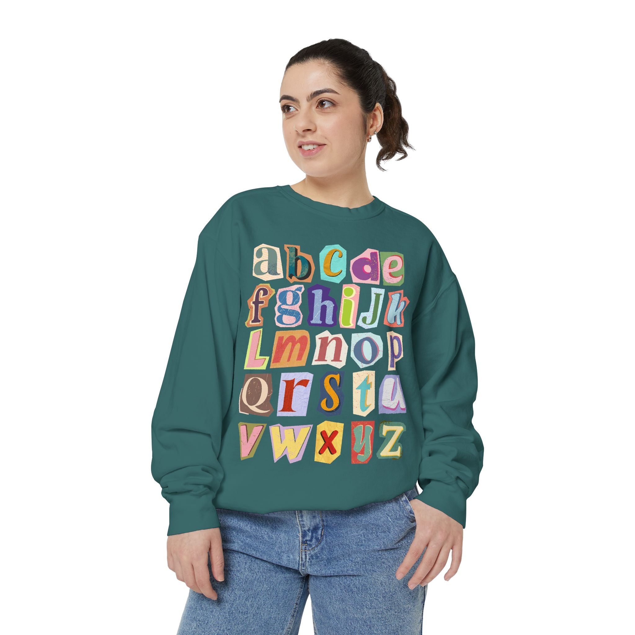 Alphabet Teacher Sweatshirt