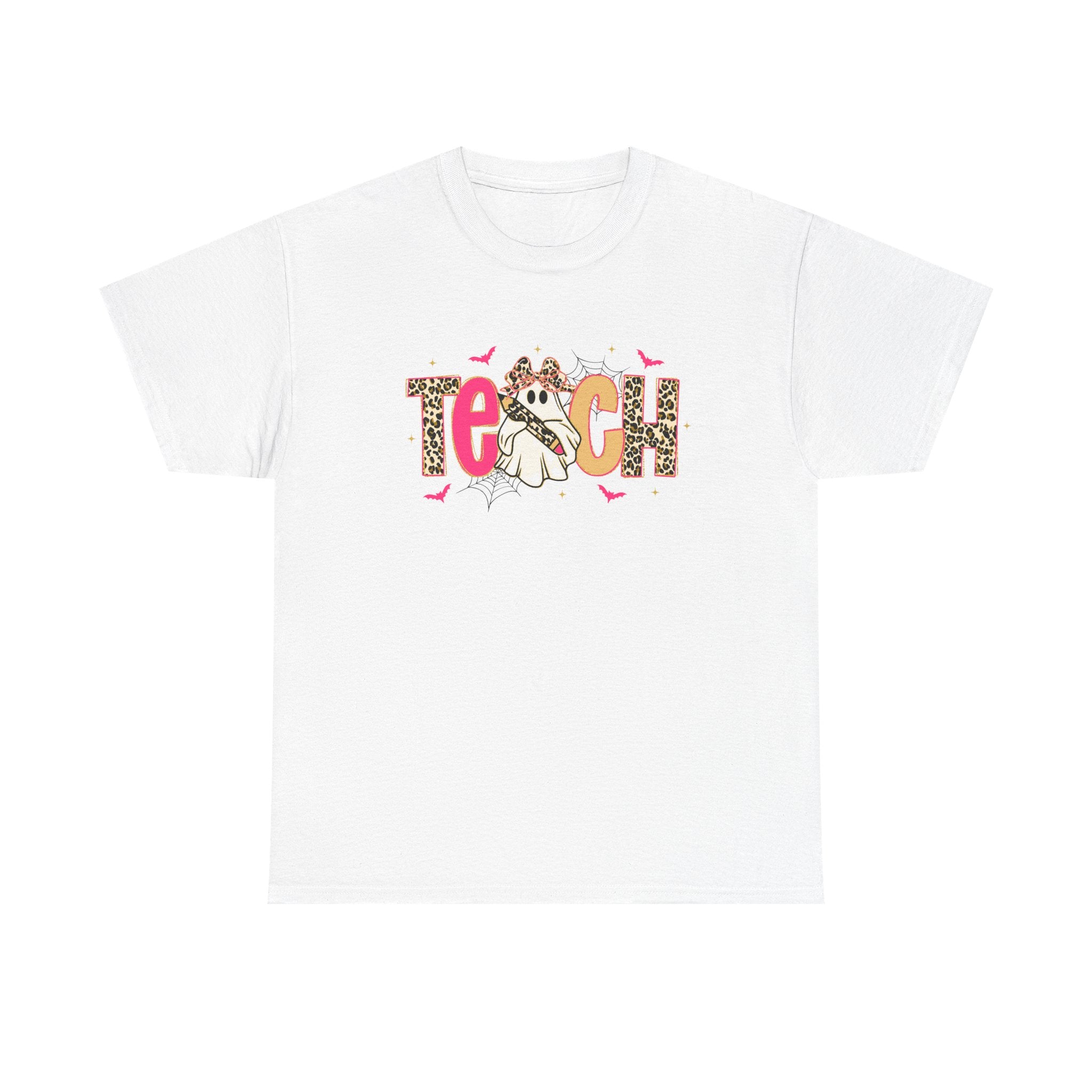 Teacher Halloween Ghost Graphic Tee