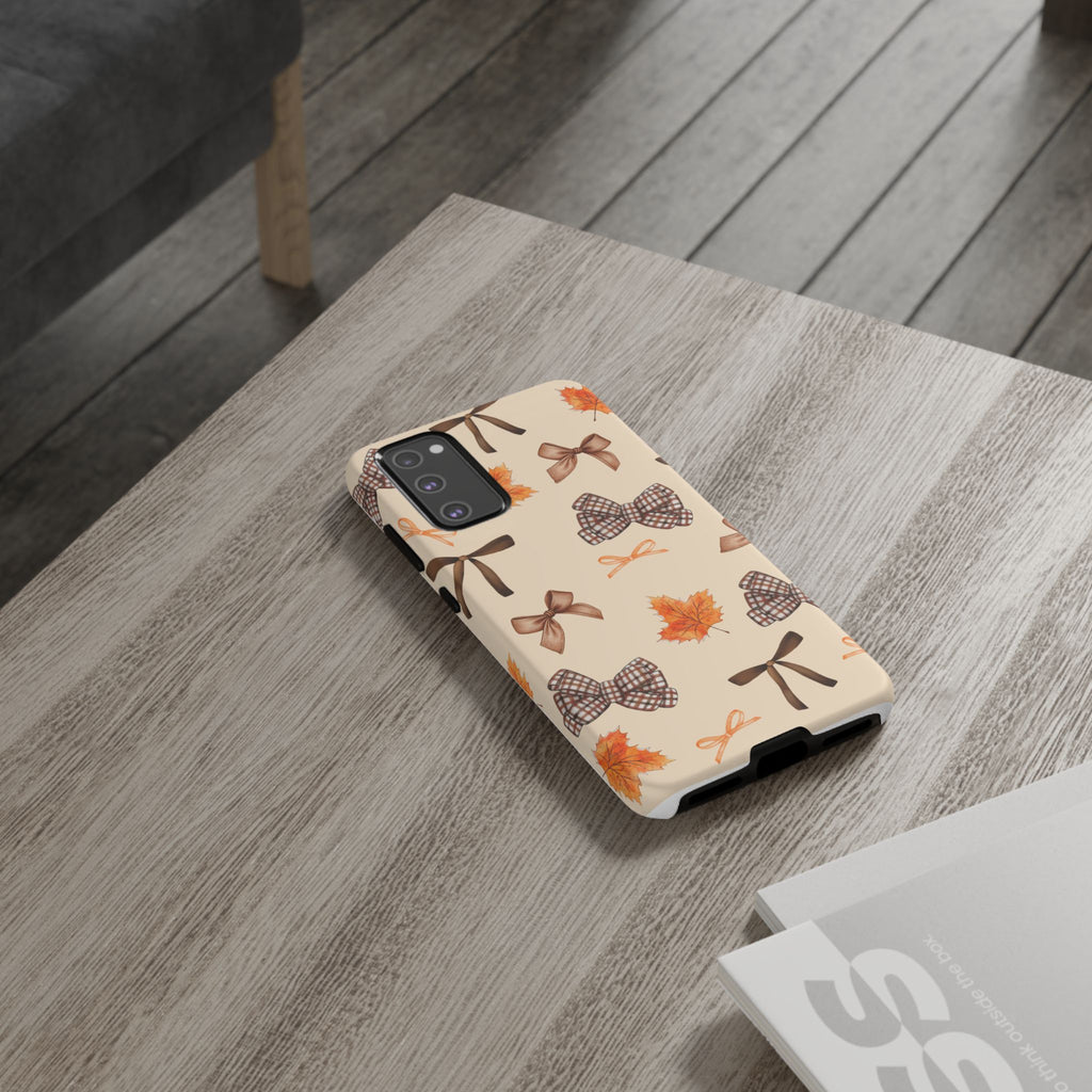 Autumn Bows Tough Phone Case