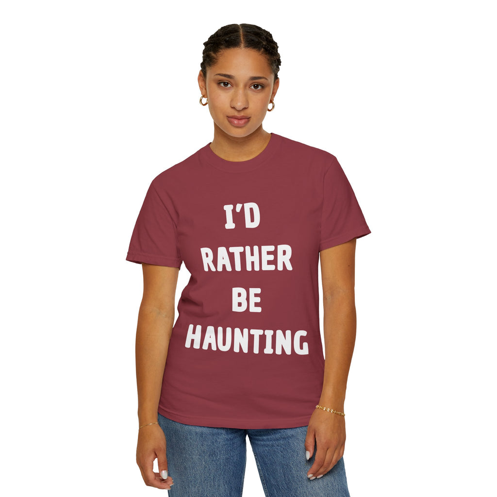 Haunted Comfort Halloween Tee